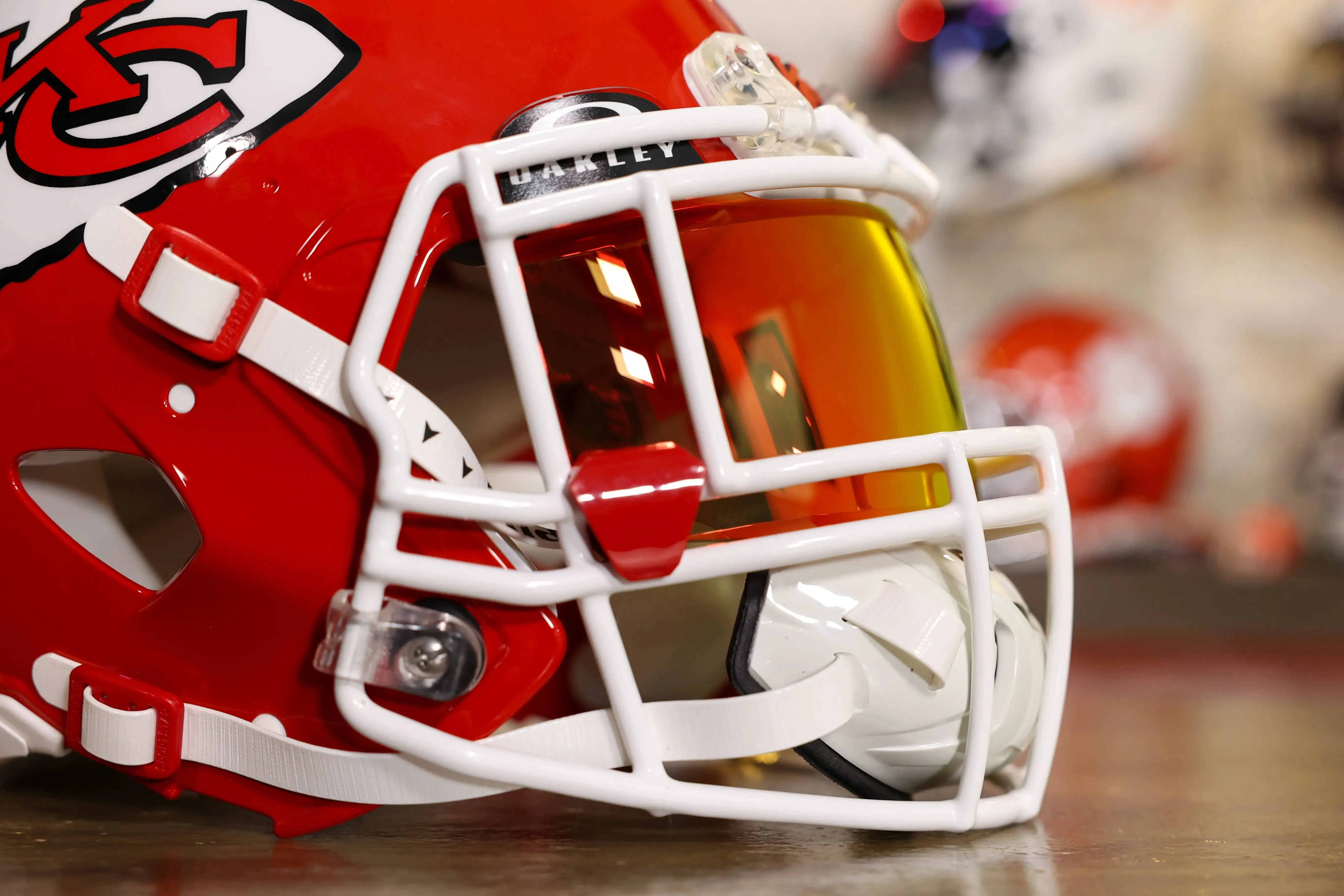 Kansas City Chiefs Riddell Speed Authentic Helmet - GG Edition 02701