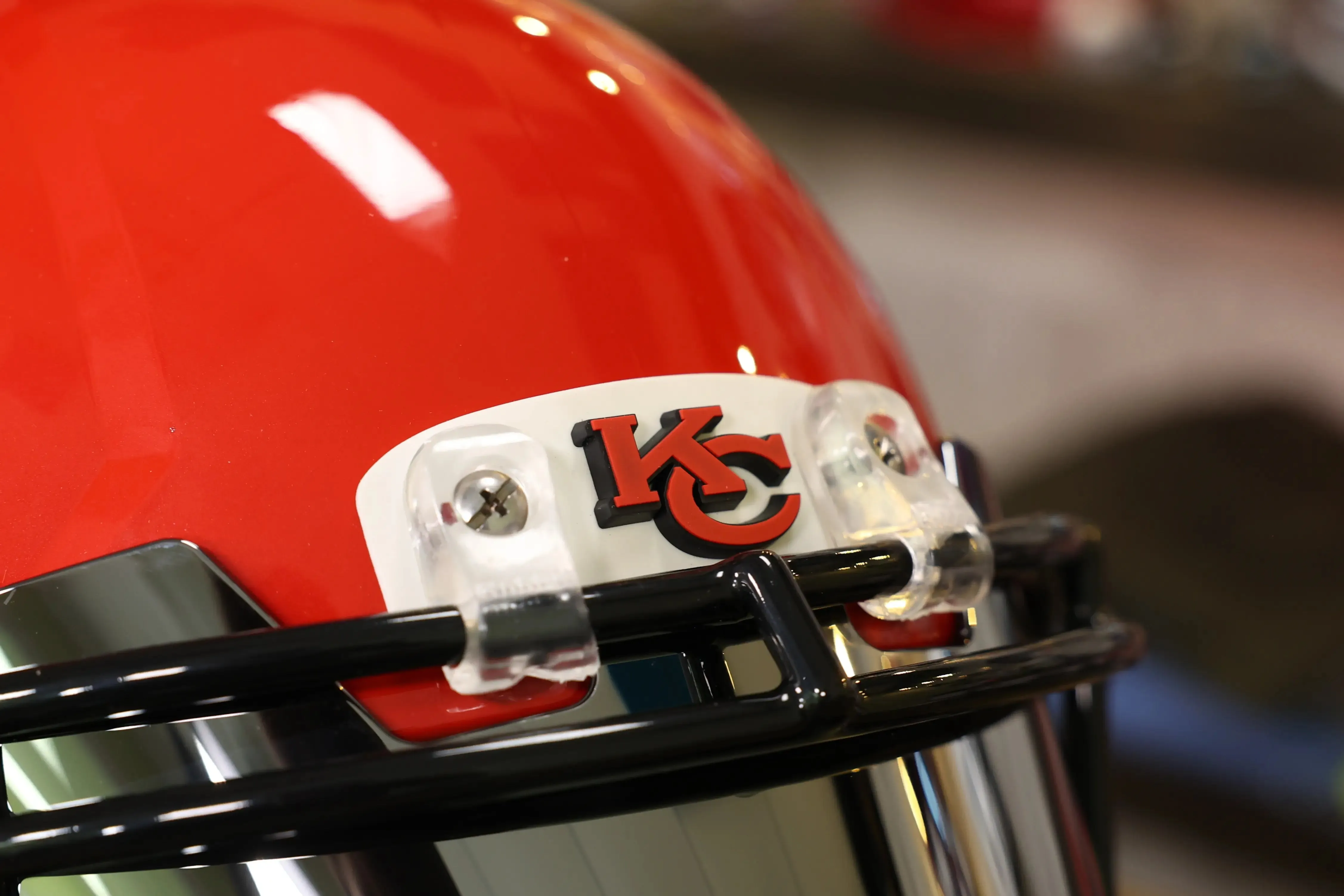 Kansas City Chiefs Riddell Speed Display Helmet - GG Edition