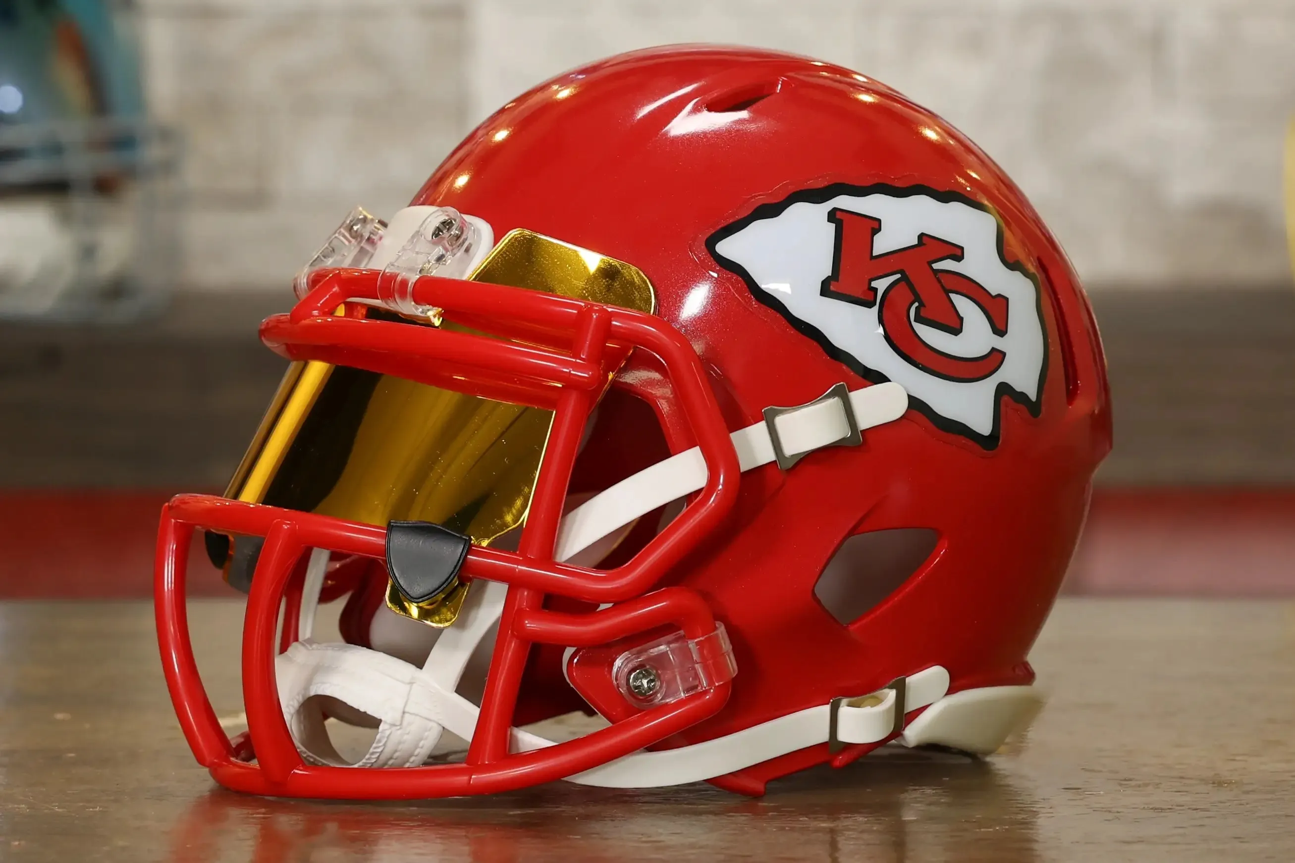 Kansas City Chiefs Riddell Speed Mini Helmet - GG Edition 01181