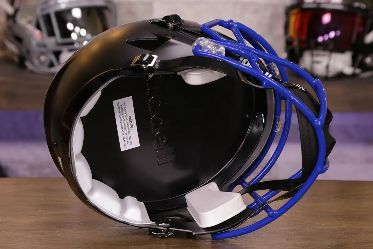 Kansas Jayhawks - Riddell Speed Display Helmet - Black