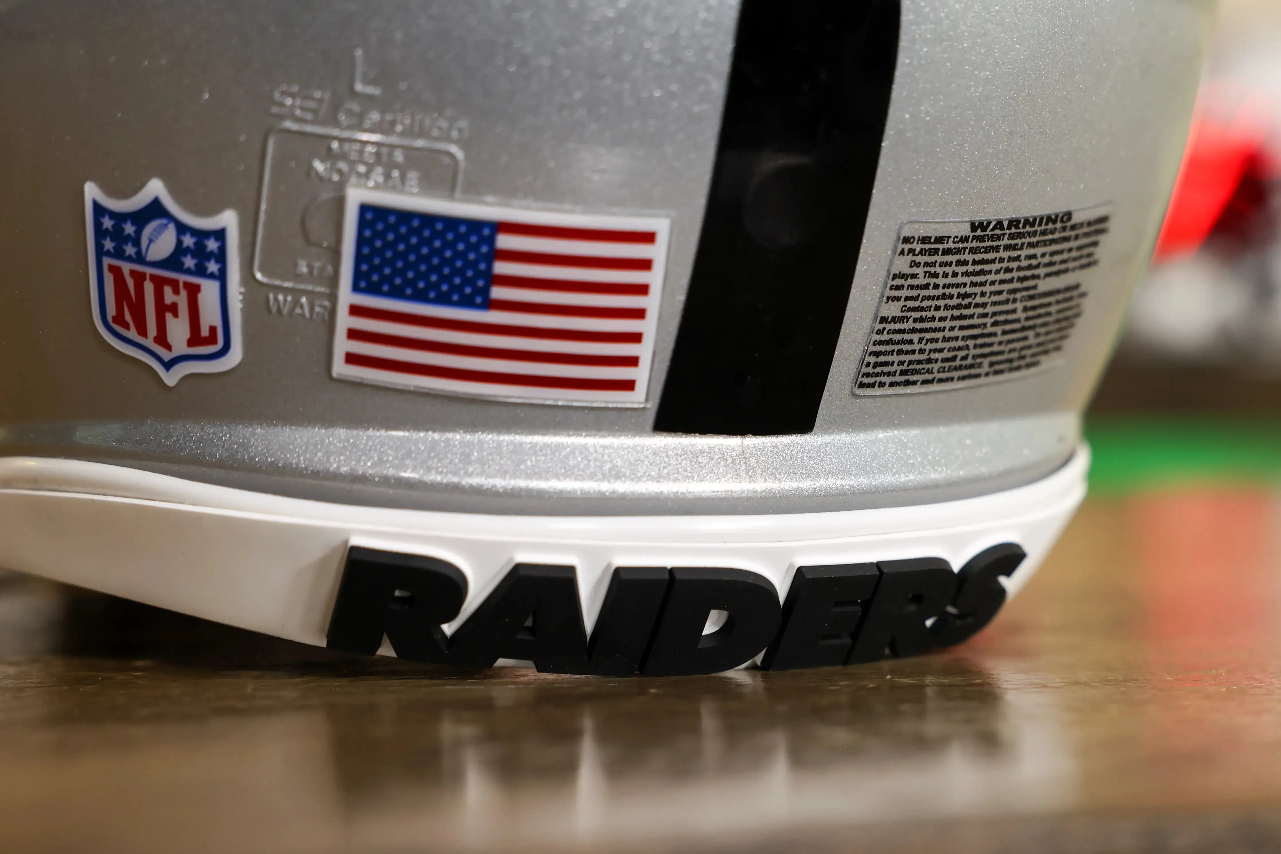 Las Vegas Raiders Riddell Speed Authentic Helmet - GG Edition