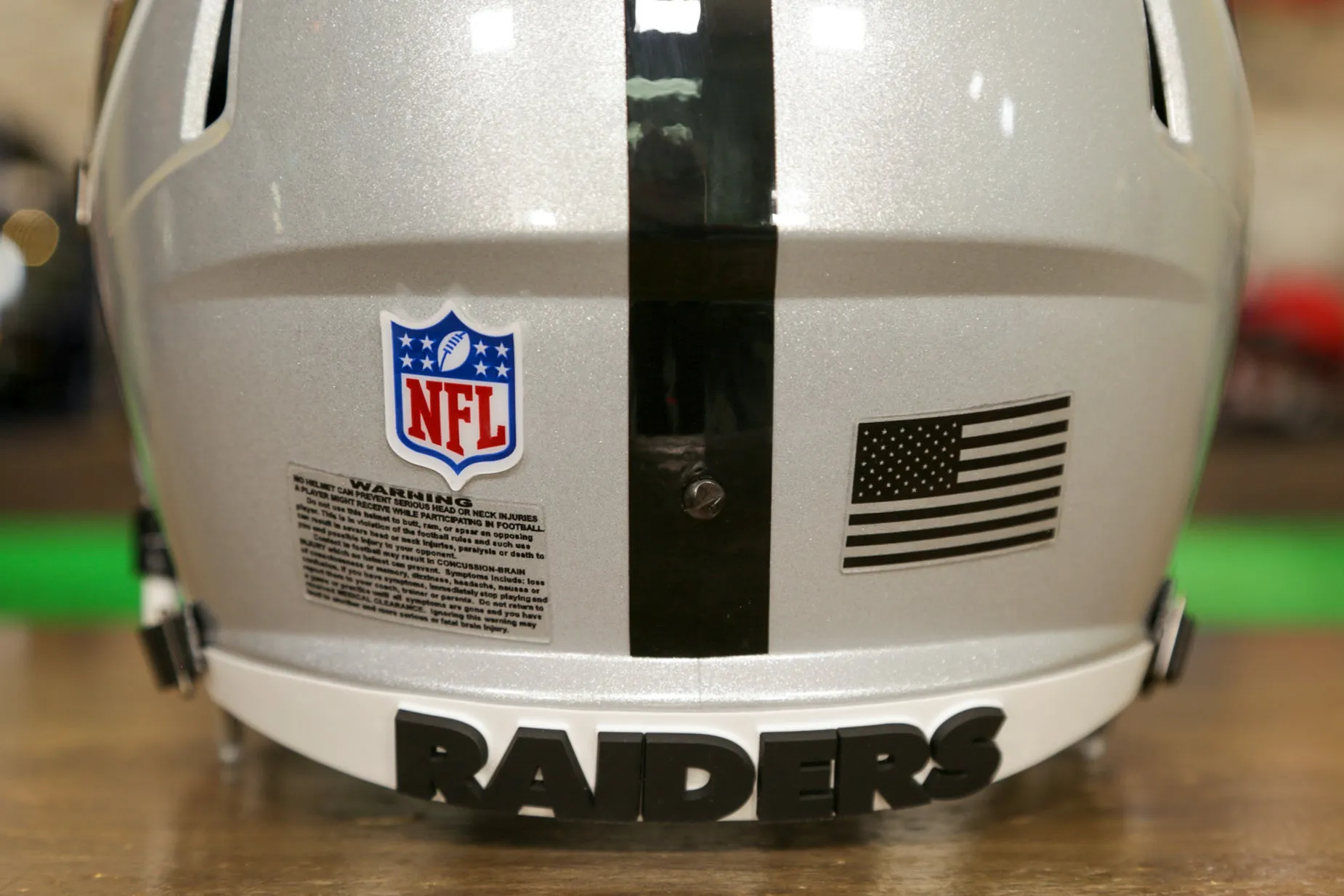 Las Vegas Raiders Riddell Speed Display Helmet - GG Edition 00226
