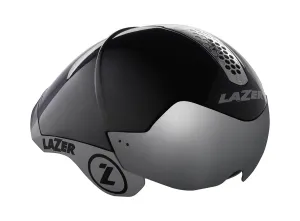 Lazer Wasp Air Tri Helmet - Black-Silver - 2020