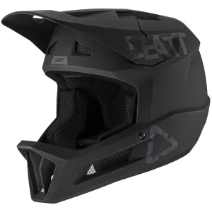 Leatt MTB 1.0 DH Full Face Helmet -  Black - 2021