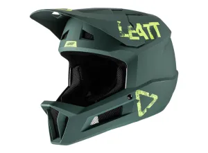 Leatt MTB 1.0 DH Full Face Helmet - Ivy - 2022