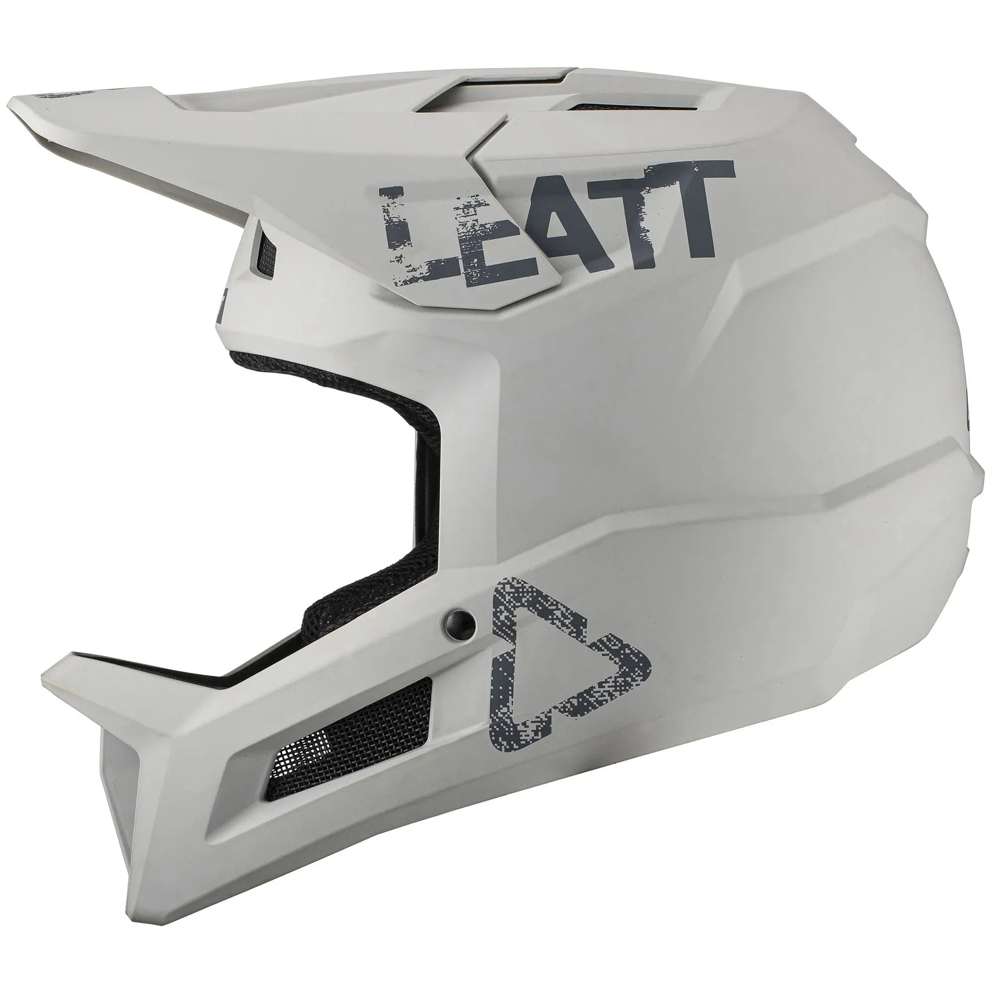 Leatt MTB 1.0 DH Full Face Helmet -  Steel - 2021