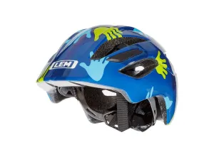 LEM Lil' Champ Toddlers Bike Helmet - Blue Hands