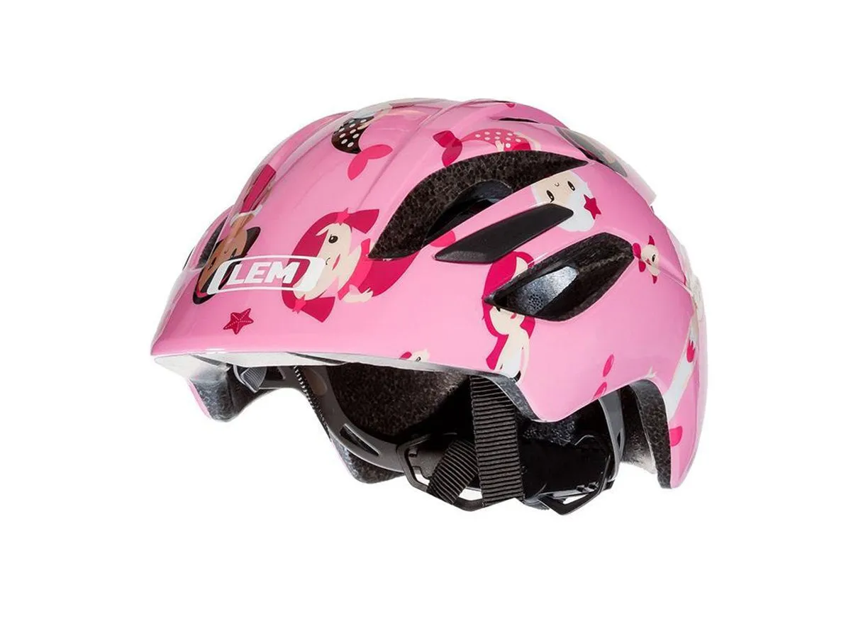 LEM Lil' Champ Toddlers Bike Helmet - Pink Mermaid