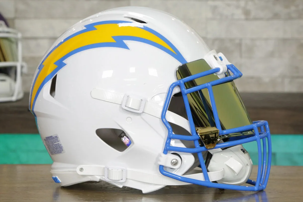 Los Angeles Chargers Riddell Speed Authentic Helmet - GG Edition 00939