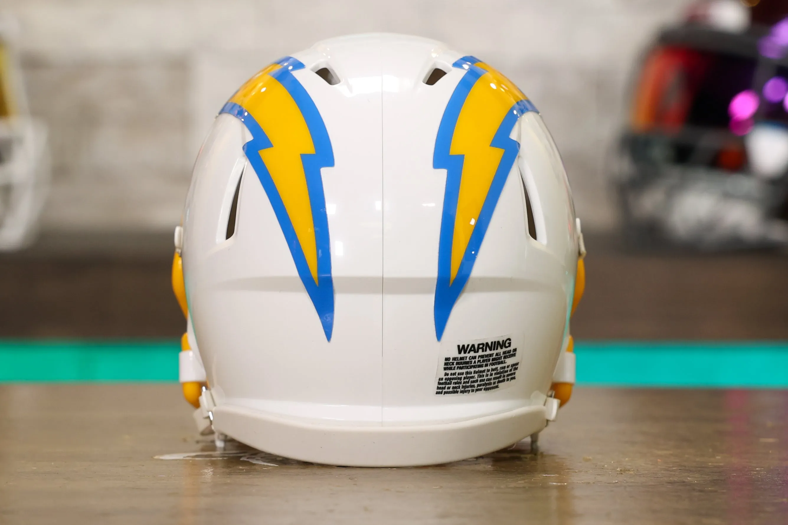 Los Angeles Chargers Riddell Speed Mini Helmet - GG Edition 02647