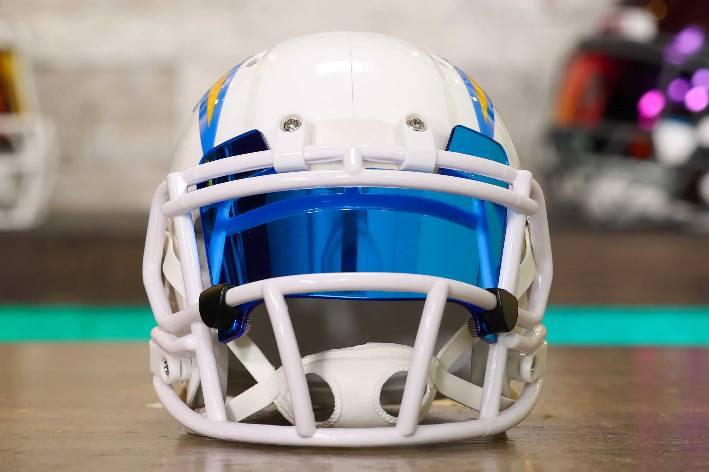 Los Angeles Chargers Riddell Speed Mini Helmet - GG Edition
