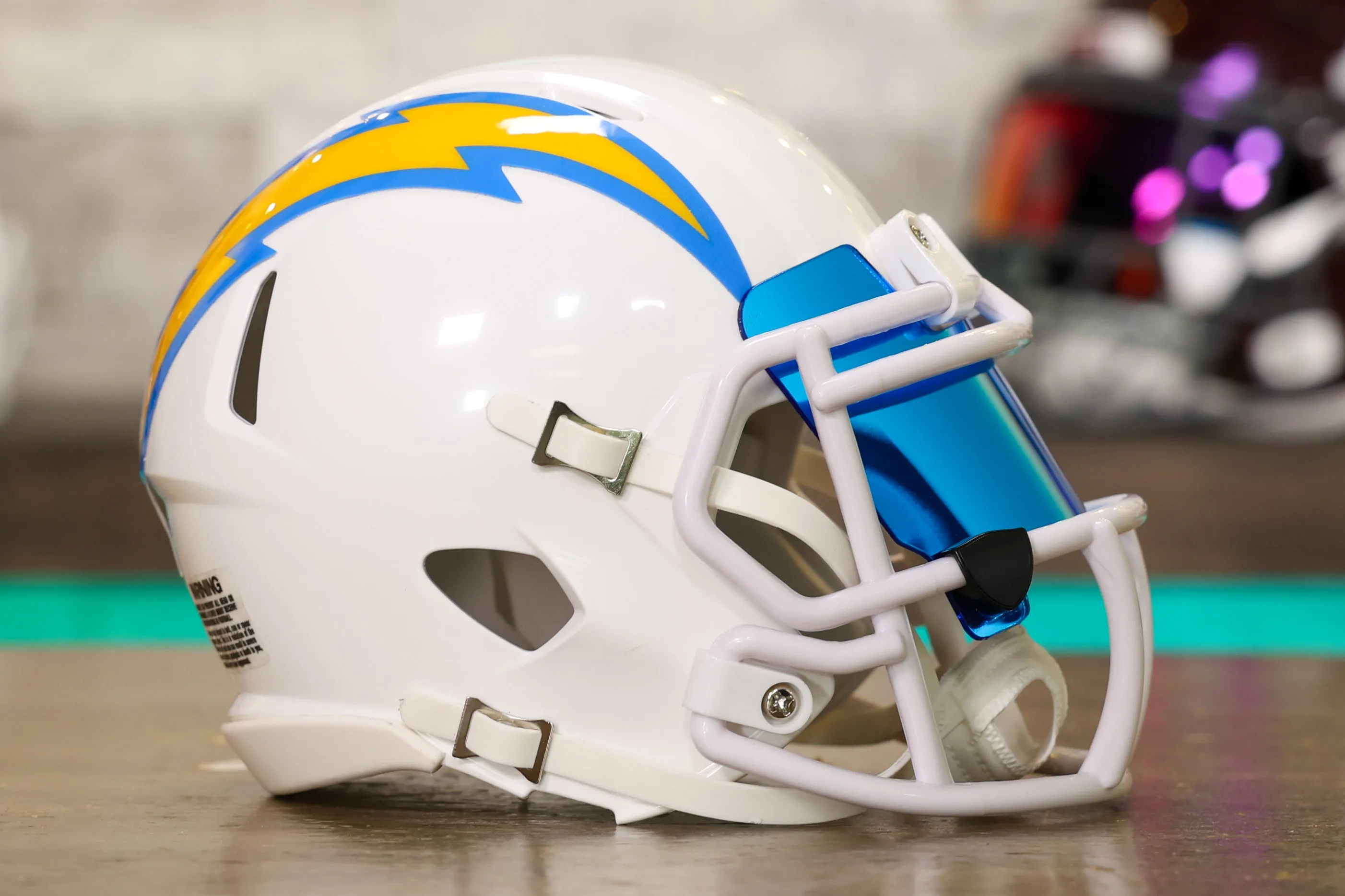 Los Angeles Chargers Riddell Speed Mini Helmet - GG Edition