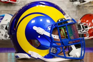 Los Angeles Rams Riddell Speed Authentic Helmet - GG Edition