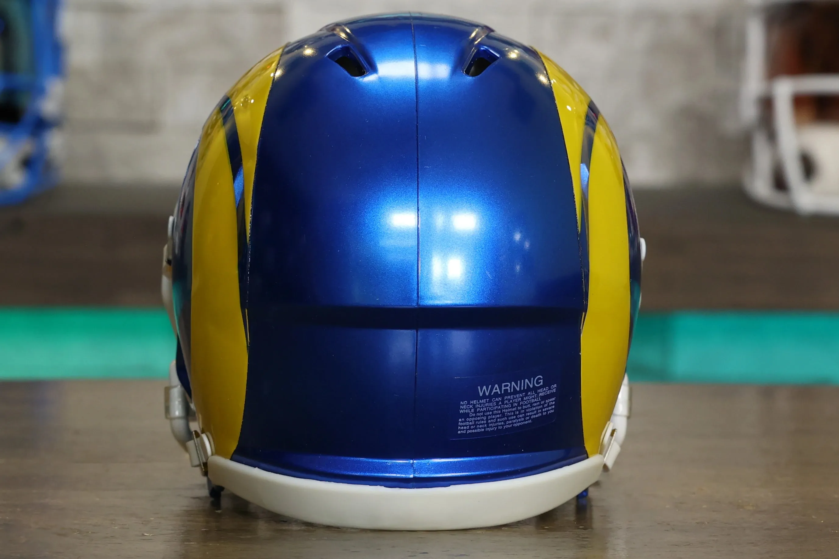 Los Angeles Rams Riddell Speed Mini Helmet - GG Edition 02392