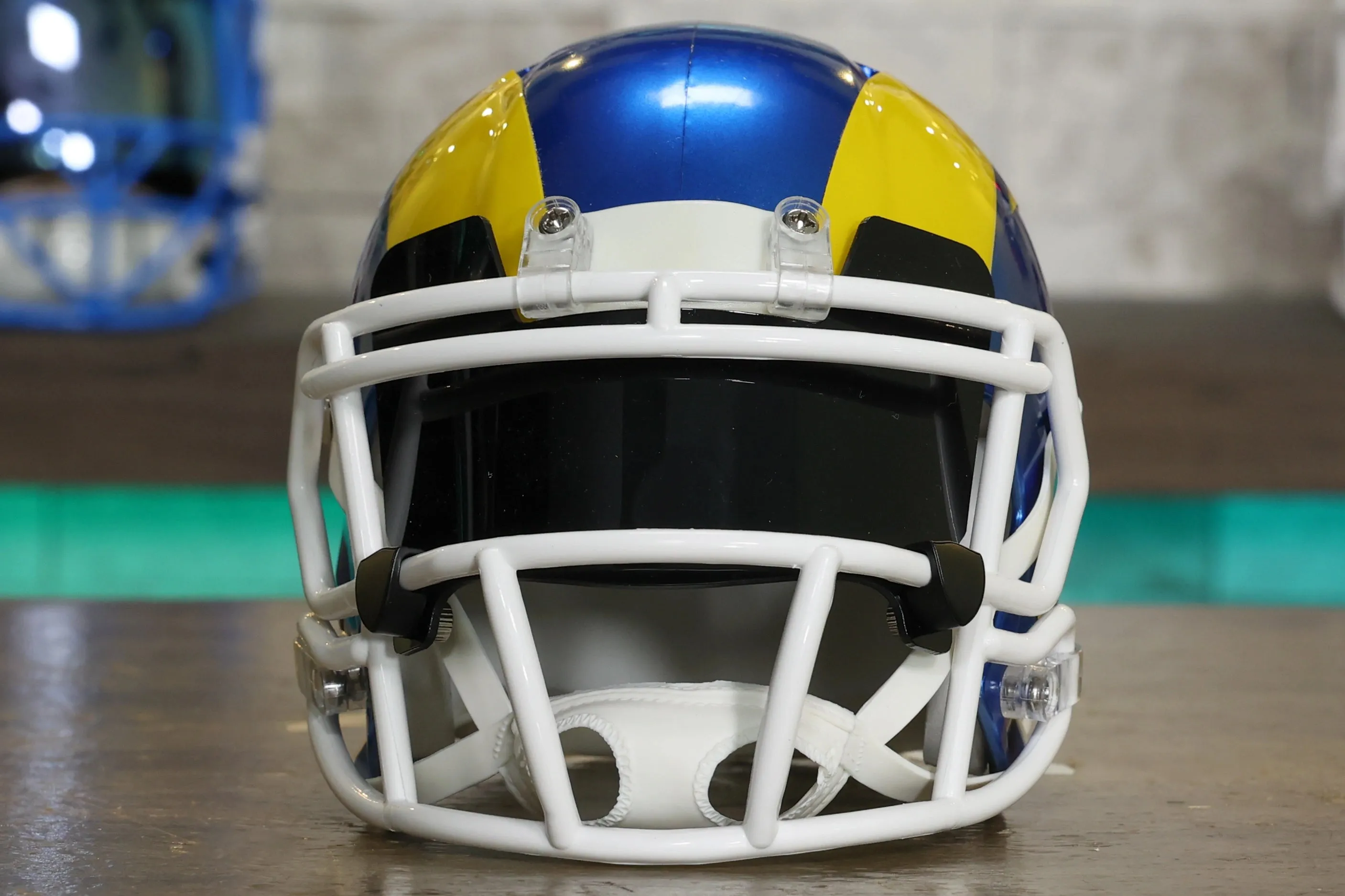 Los Angeles Rams Riddell Speed Mini Helmet - GG Edition 02392