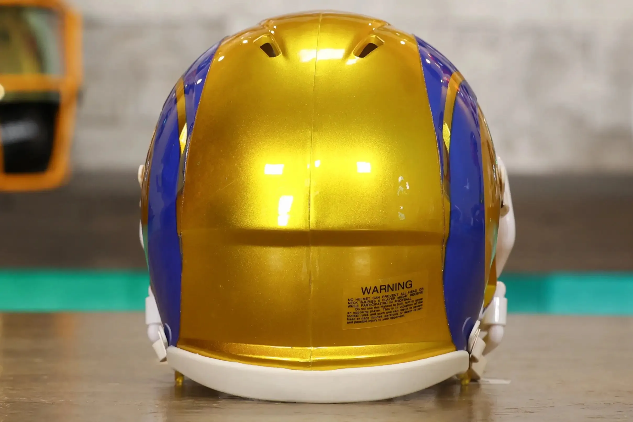 Los Angeles Rams Riddell Speed Mini Helmet - GG Edition