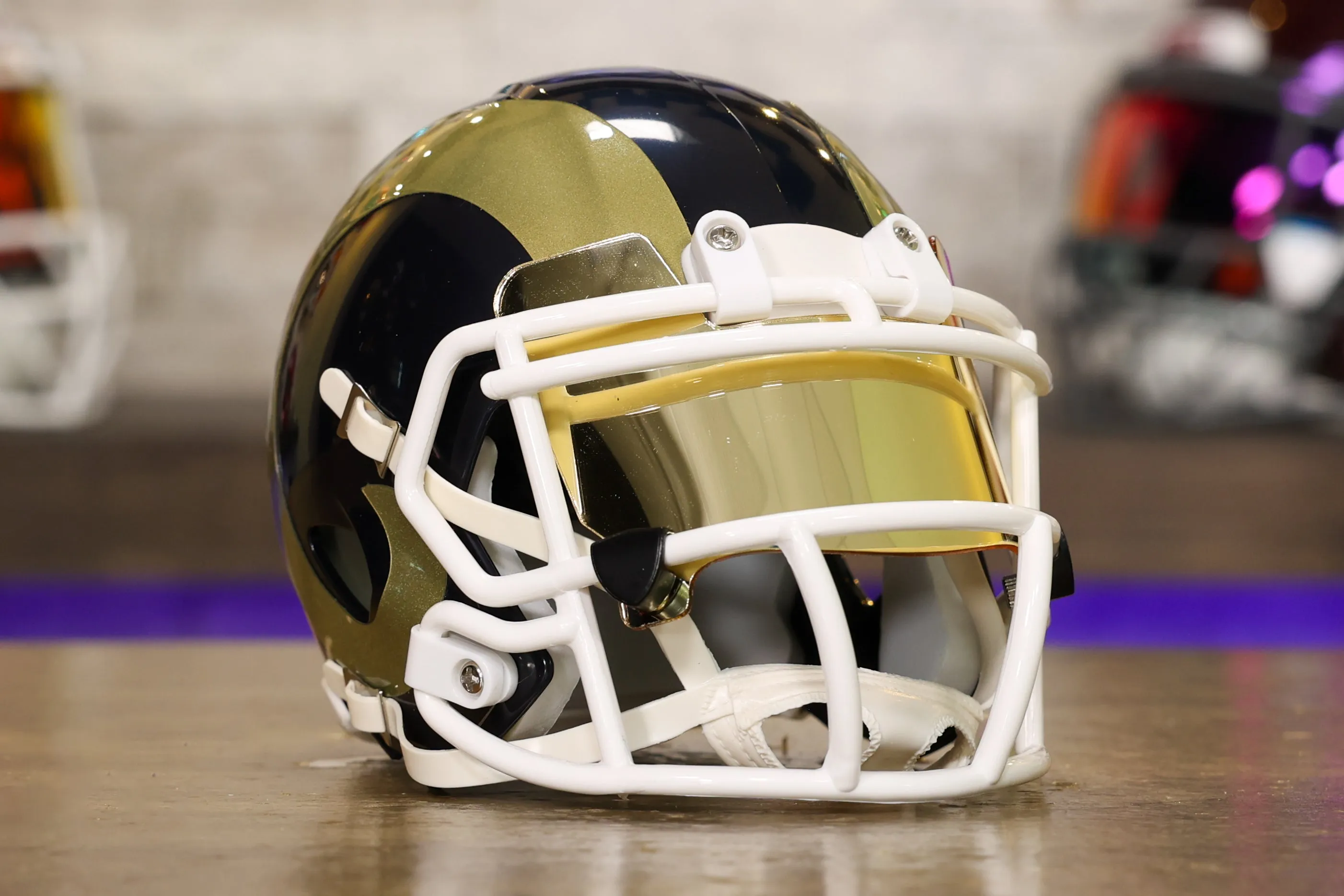 Los Angeles Rams Riddell Speed Mini Helmet - GG Edition