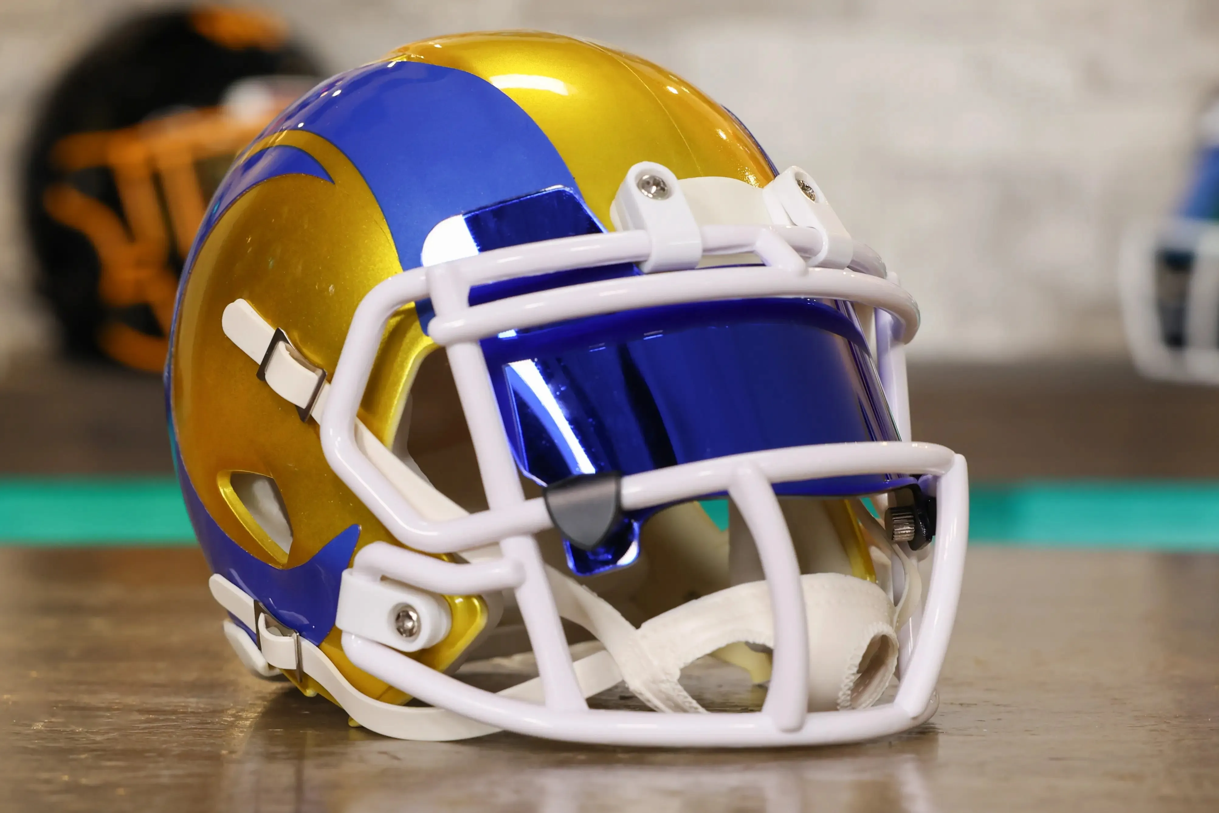 Los Angeles Rams Riddell Speed Mini Helmet - GG Edition