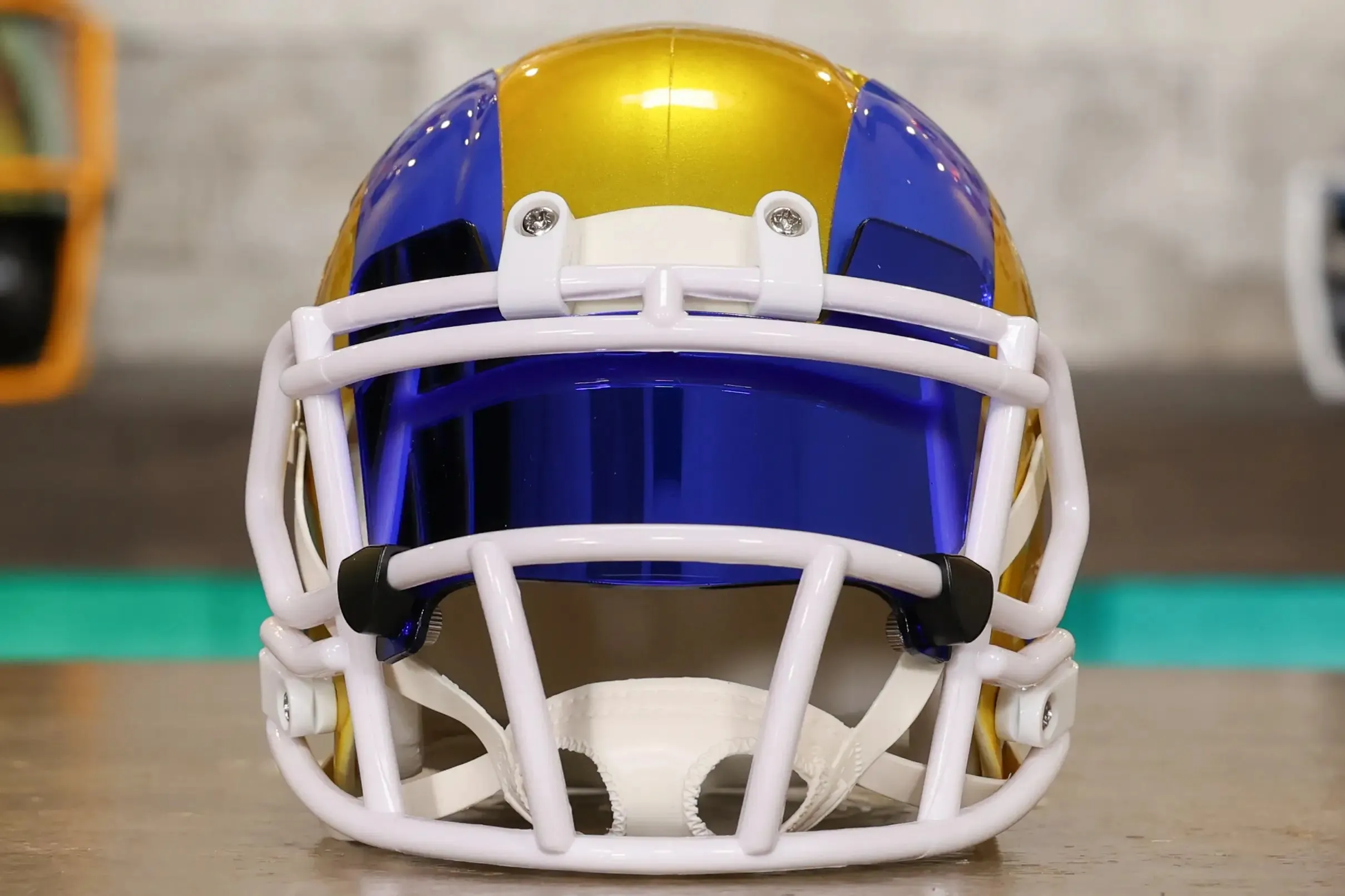 Los Angeles Rams Riddell Speed Mini Helmet - GG Edition
