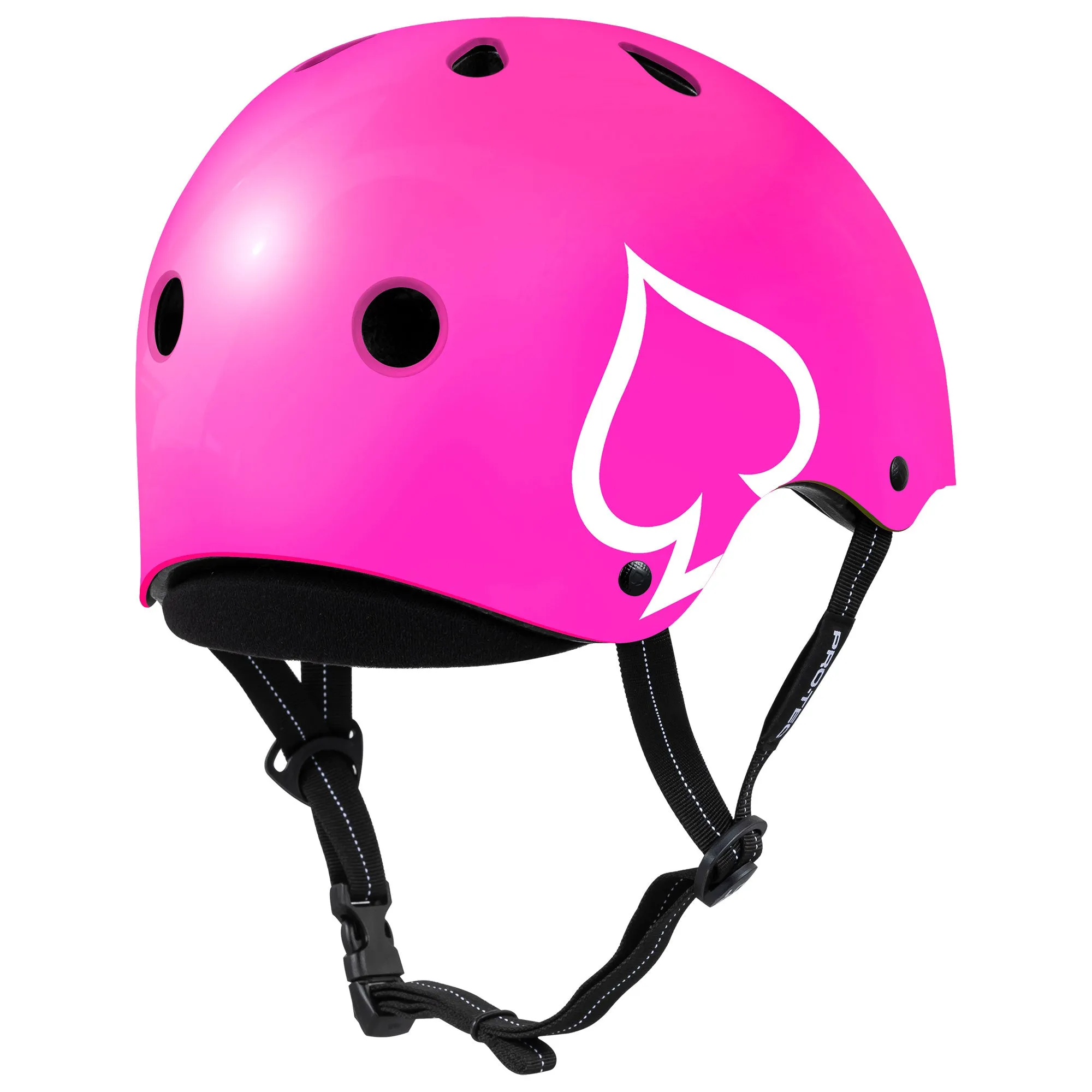 Low Pro Certified Helmet - Gloss Pink