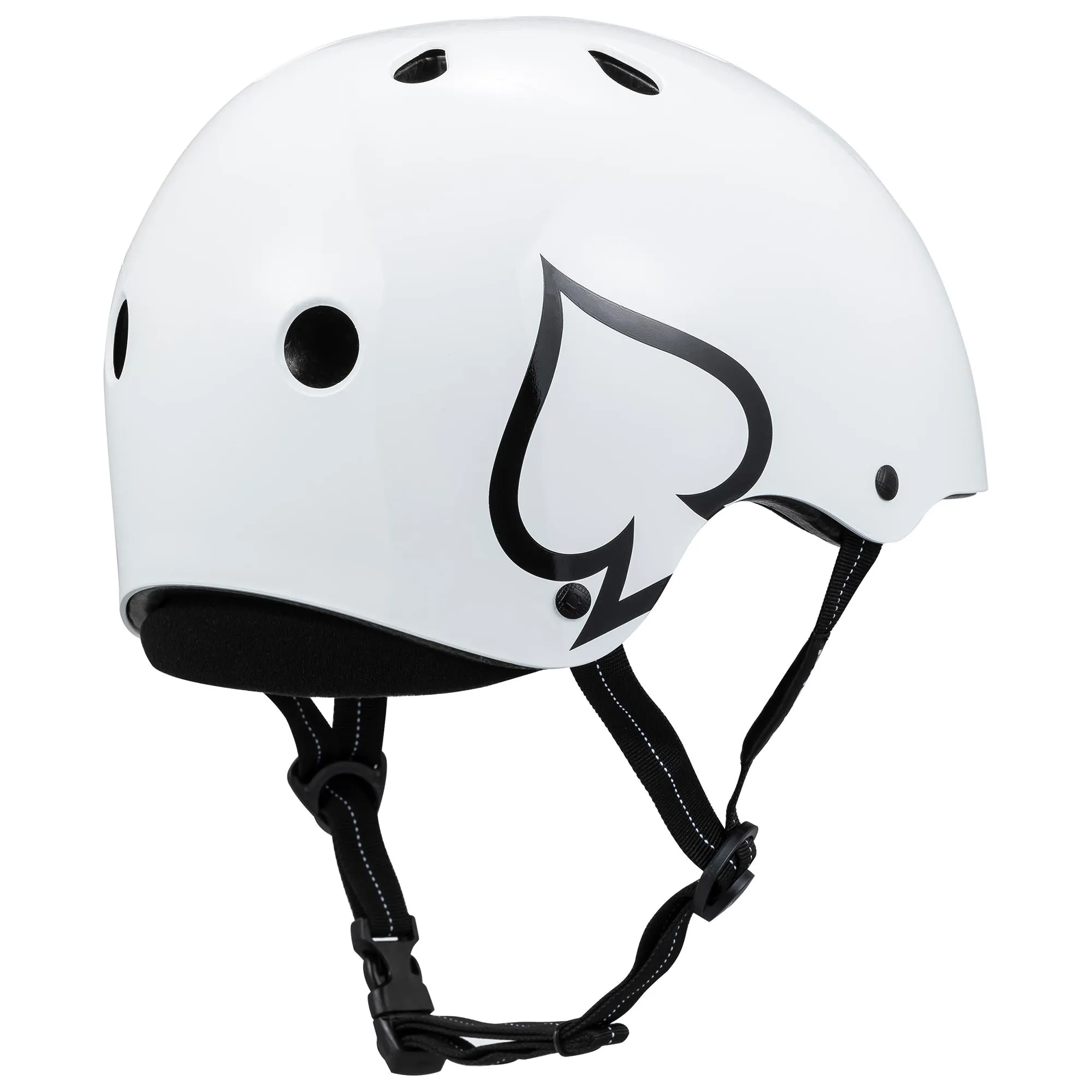 Low Pro Certified Helmet - Gloss White
