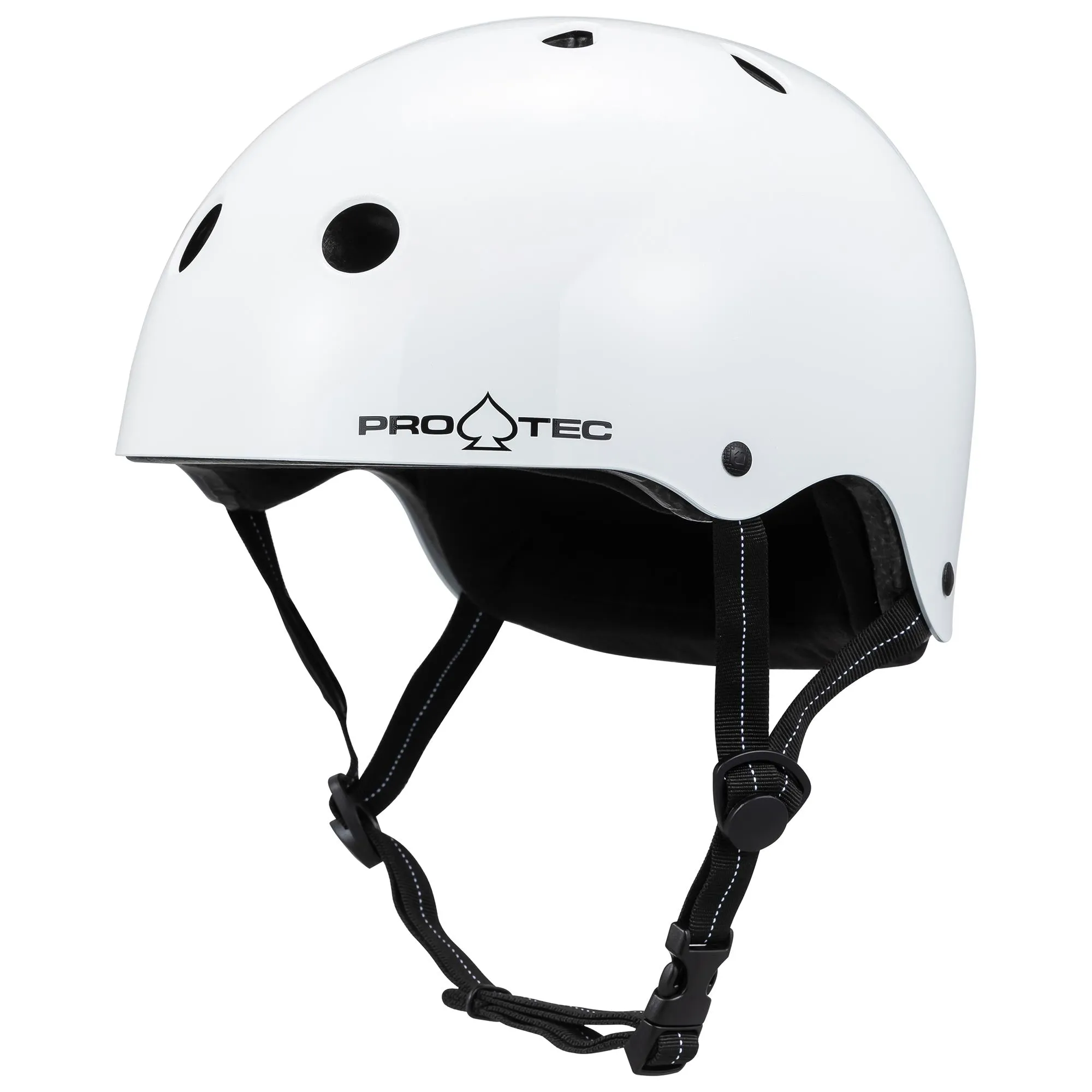 Low Pro Certified Helmet - Gloss White