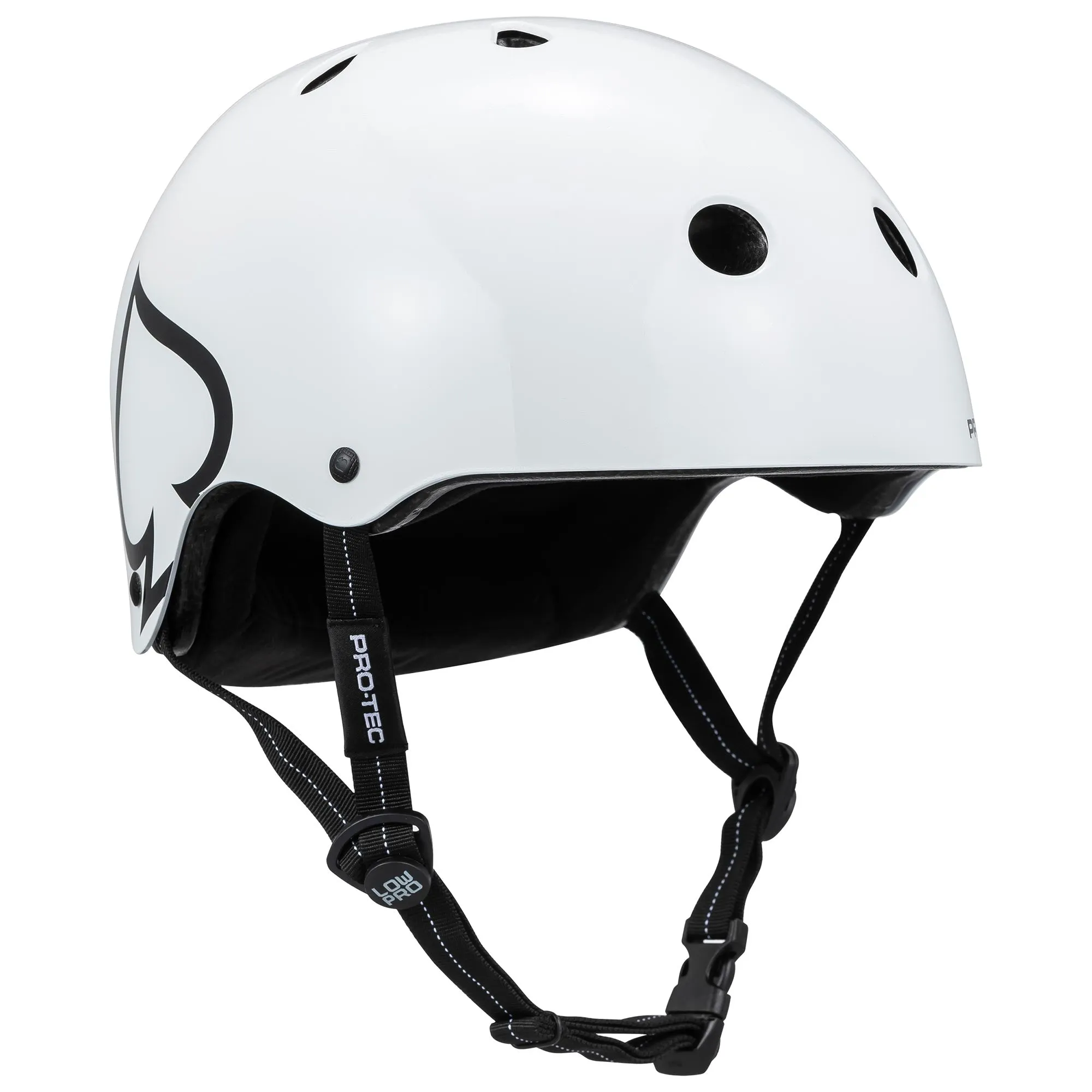Low Pro Certified Helmet - Gloss White
