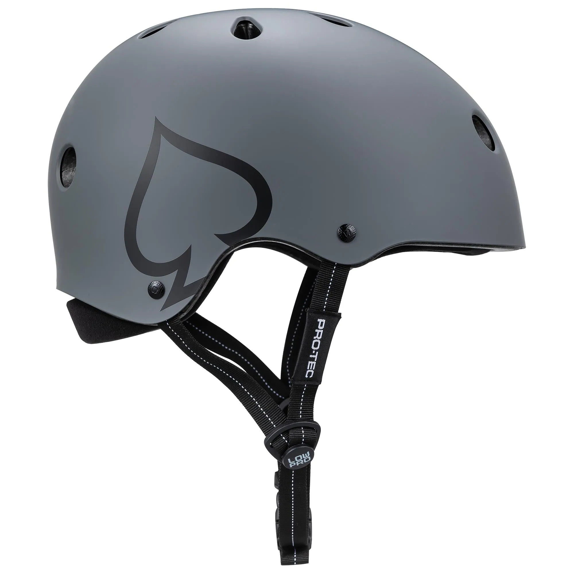 Low Pro Certified Helmet - Matte Gray