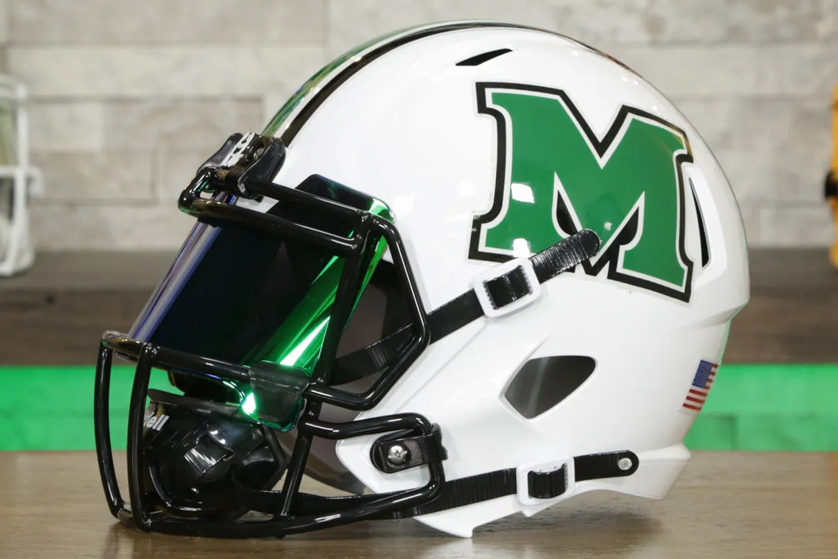 Marshall Thundering Herd Riddell Speed Display Helmet - GG Edition 00940
