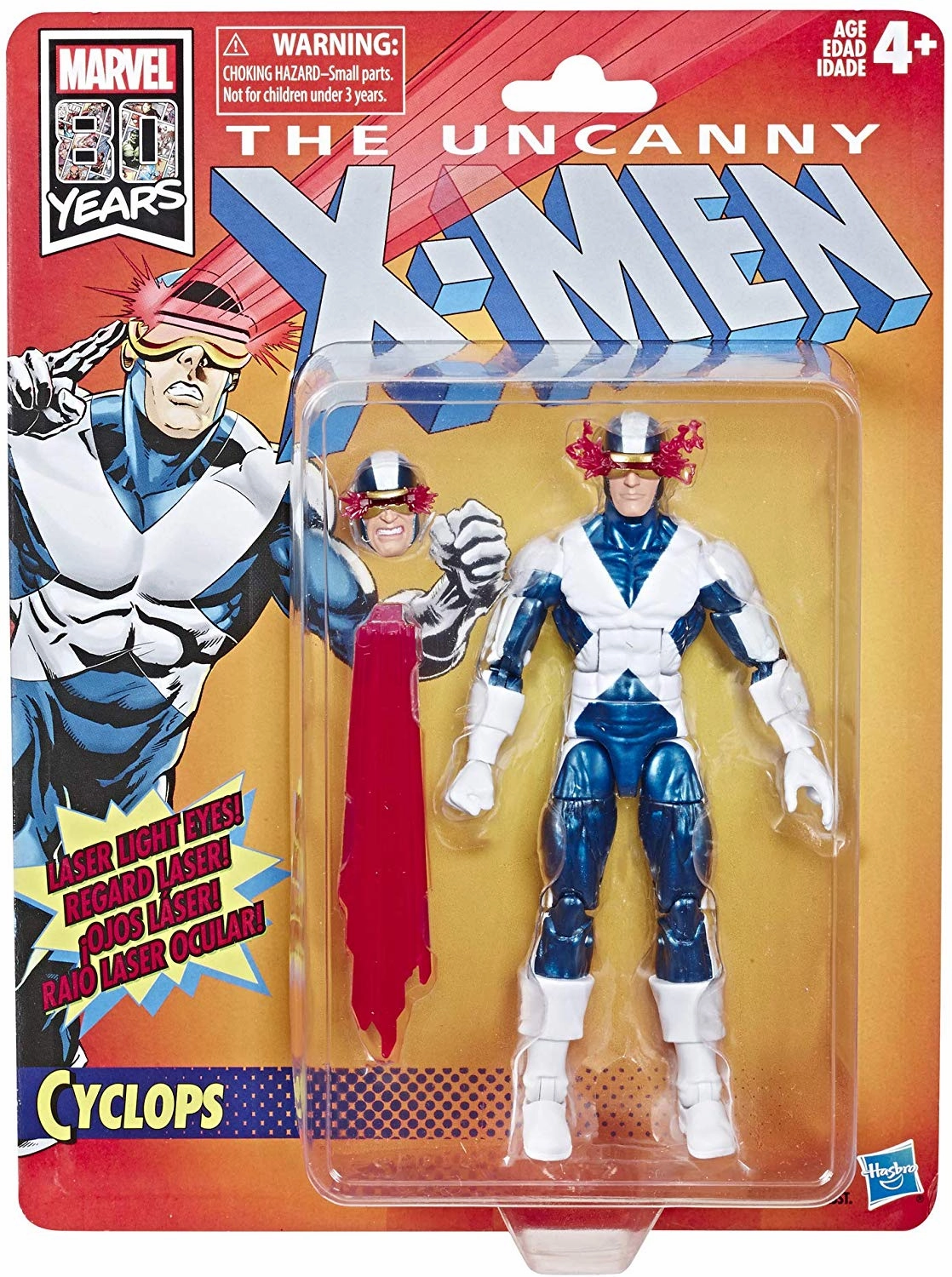 Marvel Legends Retro Series Cyclops Wave 1 Action Figure