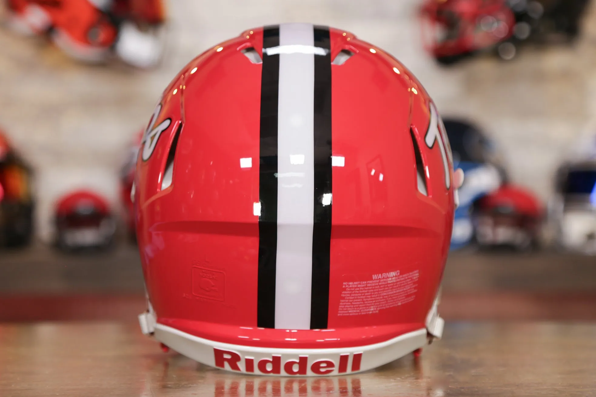 Maryland Terrapins Riddell Speed Authentic Helmet - Script