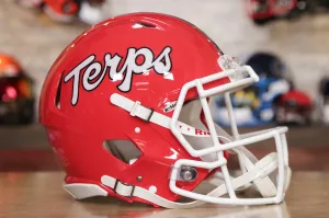 Maryland Terrapins Riddell Speed Authentic Helmet - Script