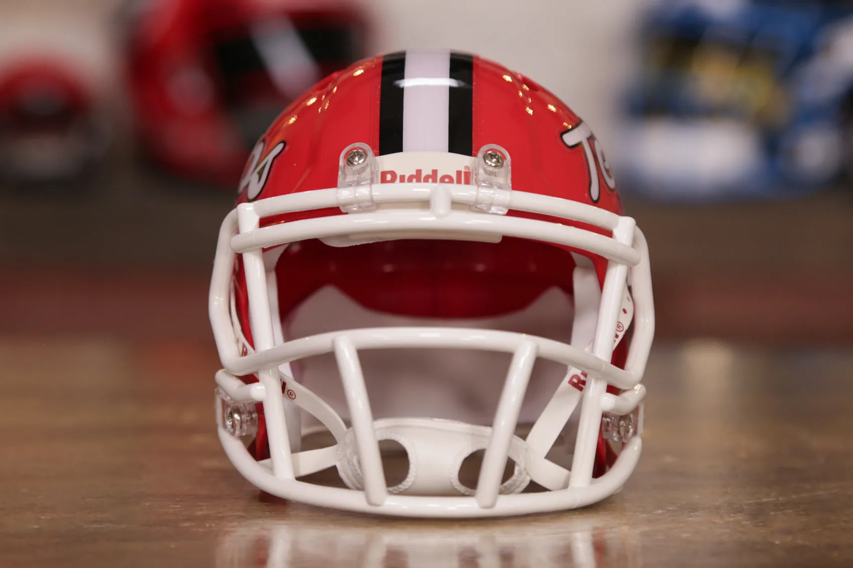 Maryland Terrapins Riddell Speed Mini Helmet - Script
