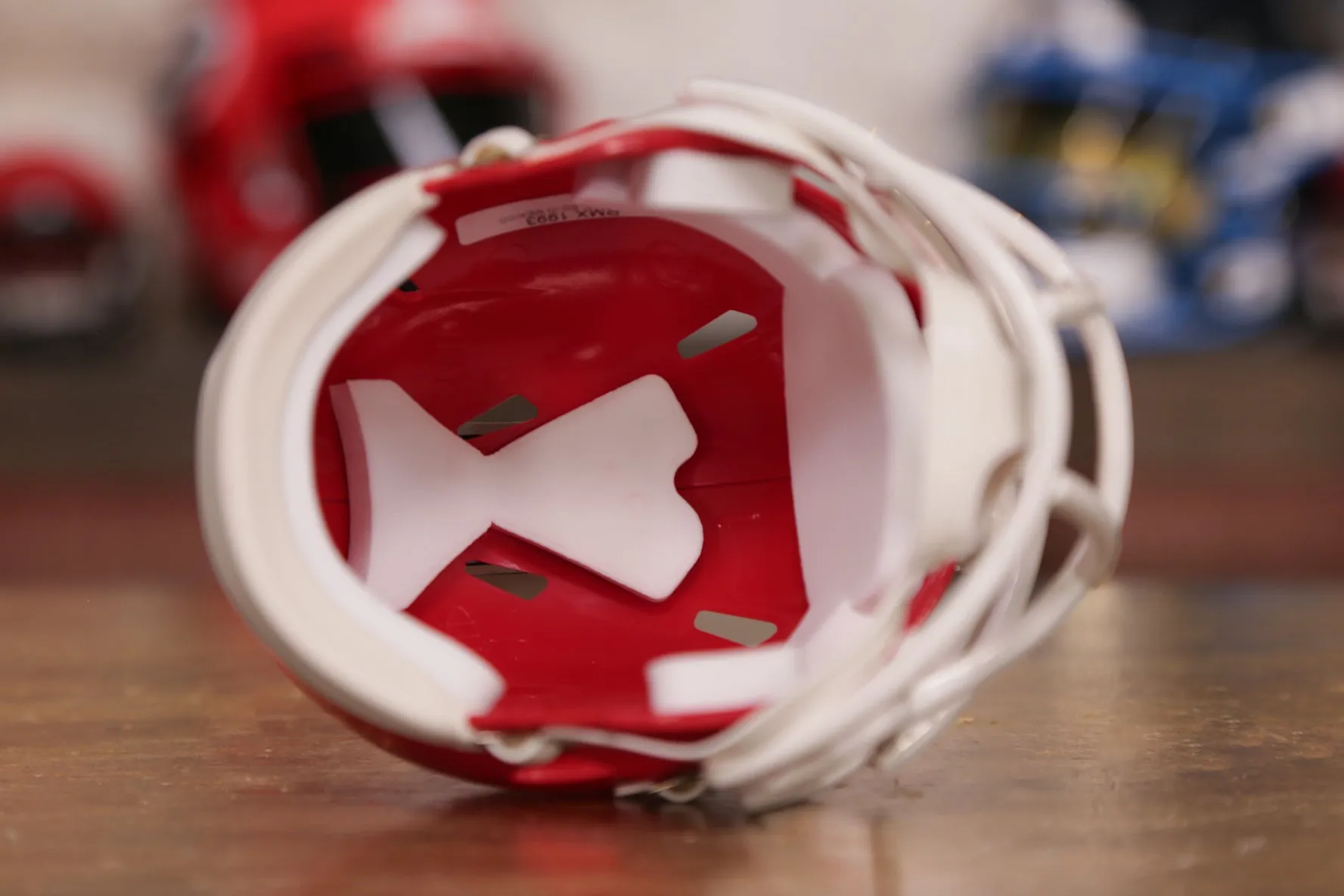 Maryland Terrapins Riddell Speed Mini Helmet - Script