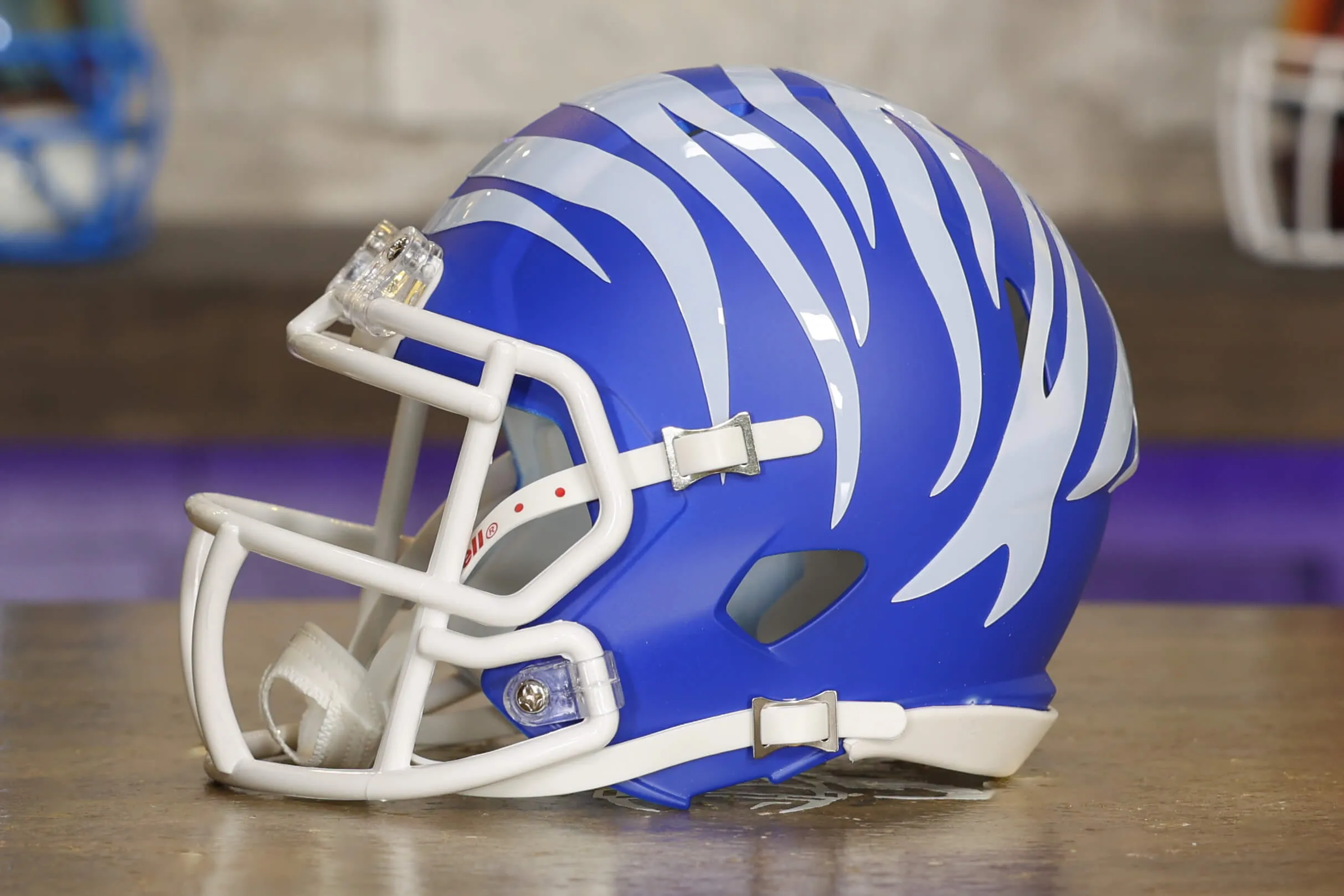 Memphis Tigers Riddell Speed Mini Helmet