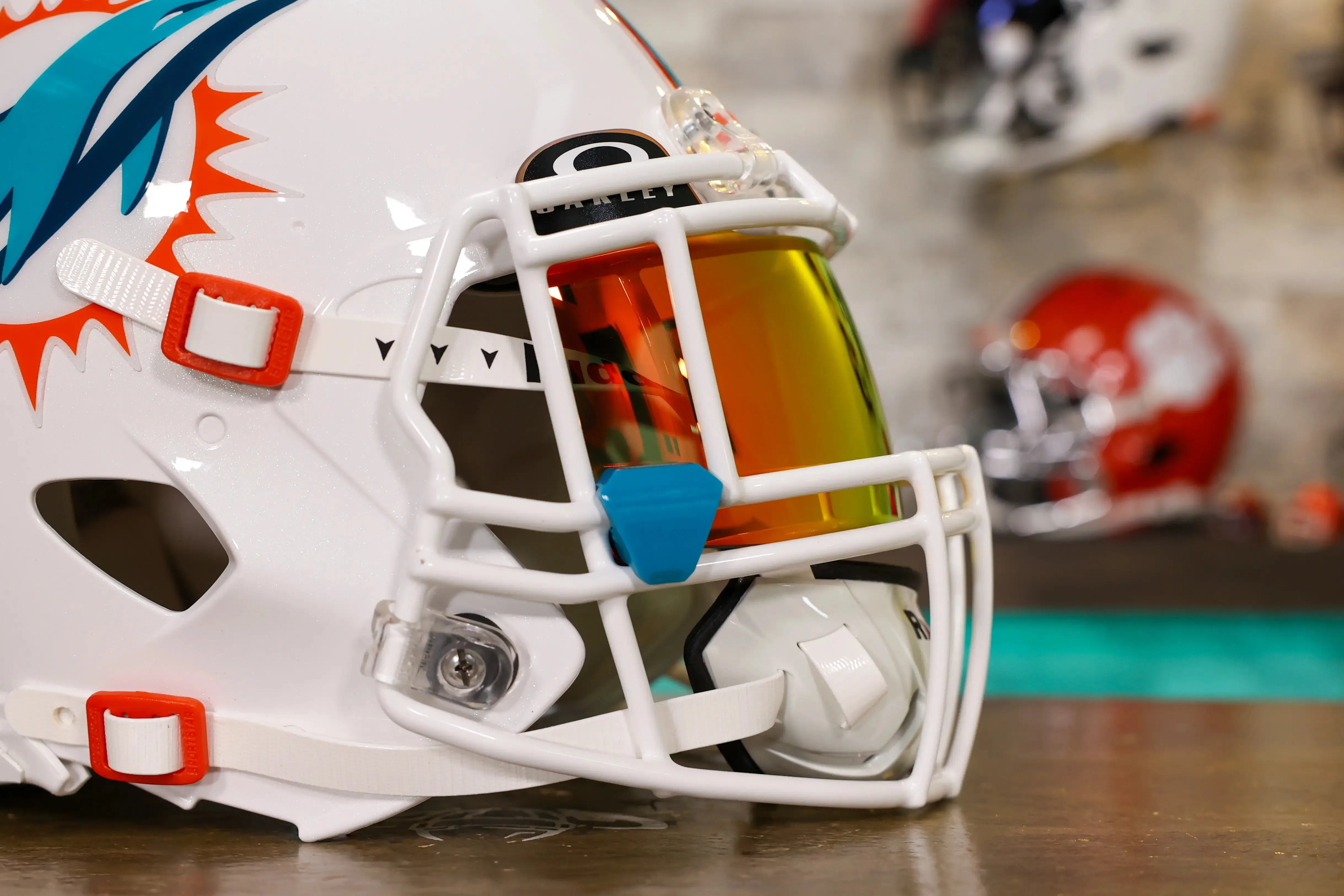 Miami Dolphins Riddell Speed Authentic Helmet - GG Edition