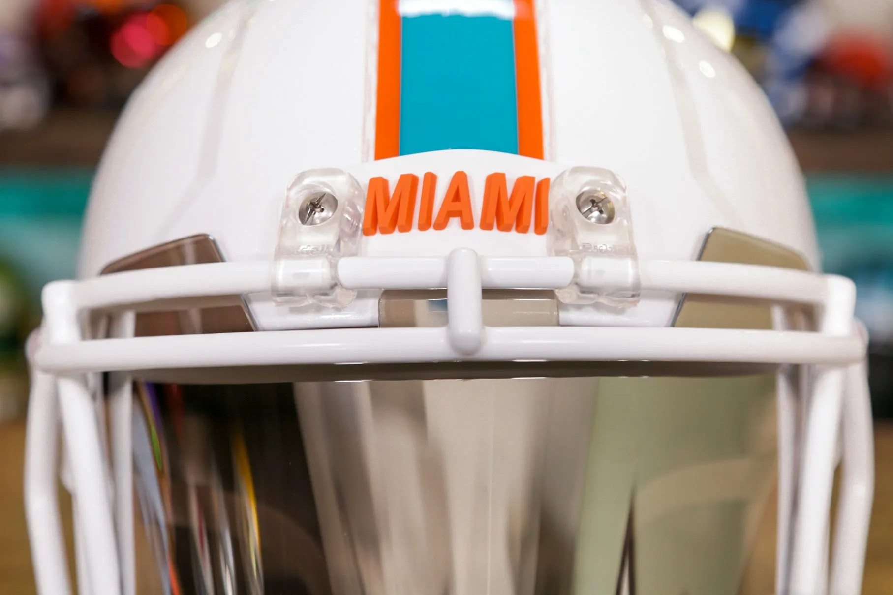Miami Dolphins Riddell Speed Display Helmet - GG Edition 00257