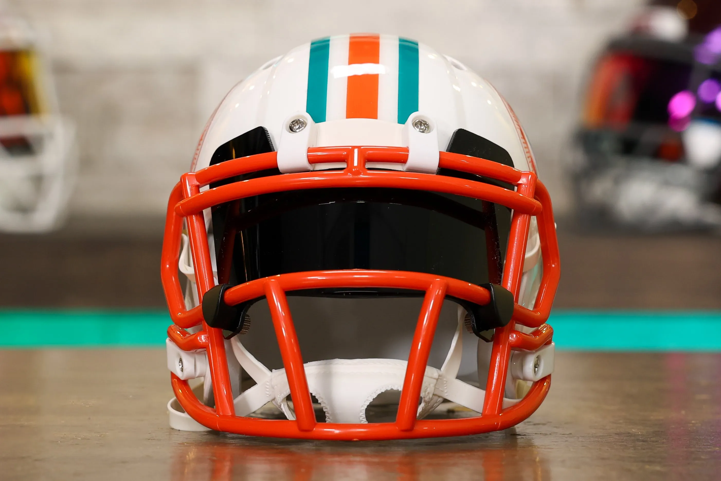 Miami Dolphins Riddell Speed Mini Helmet - GG Edition 02664