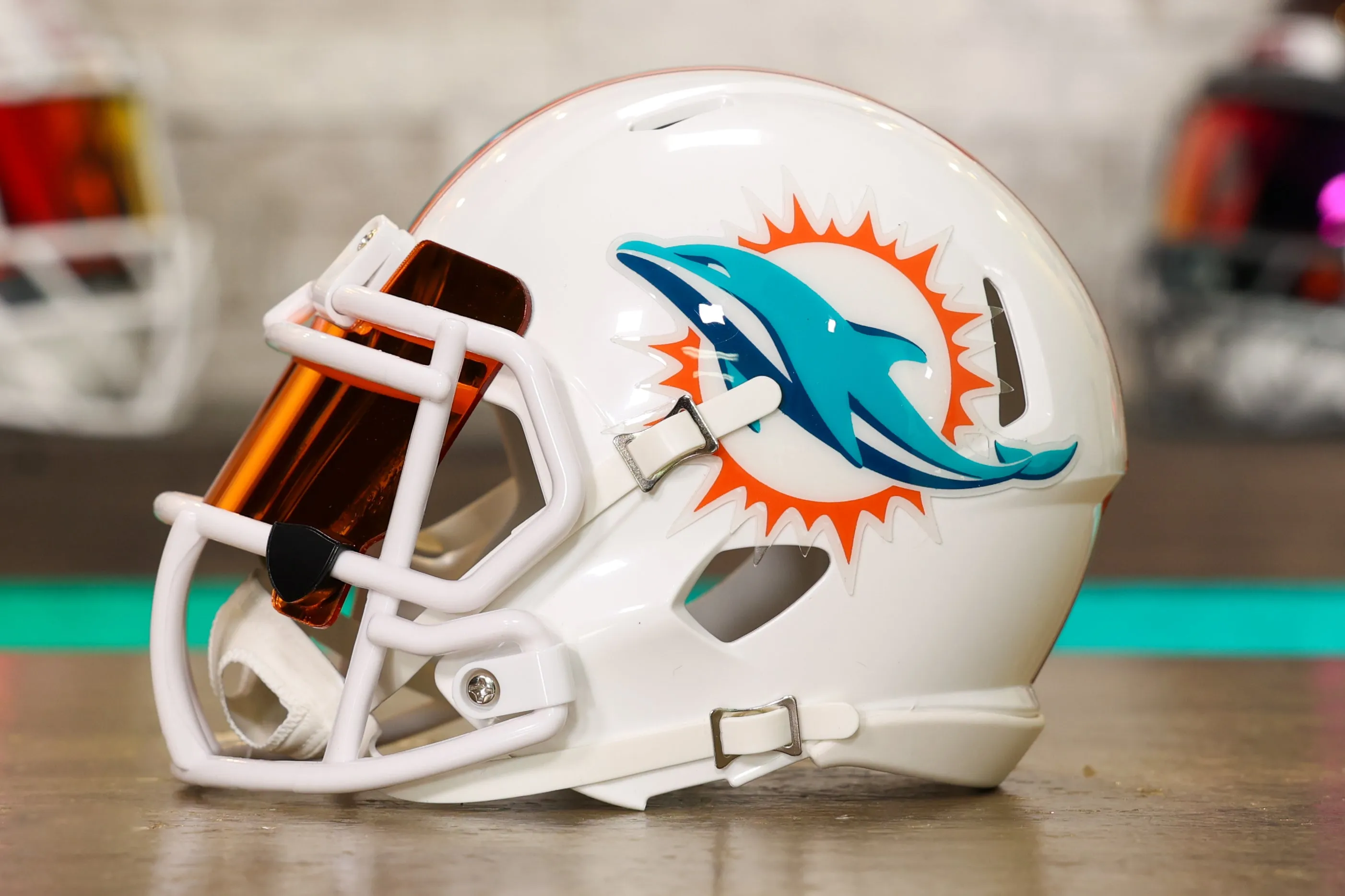 Miami Dolphins Riddell Speed Mini Helmet - GG Edition