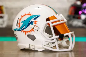 Miami Dolphins Riddell Speed Mini Helmet - GG Edition