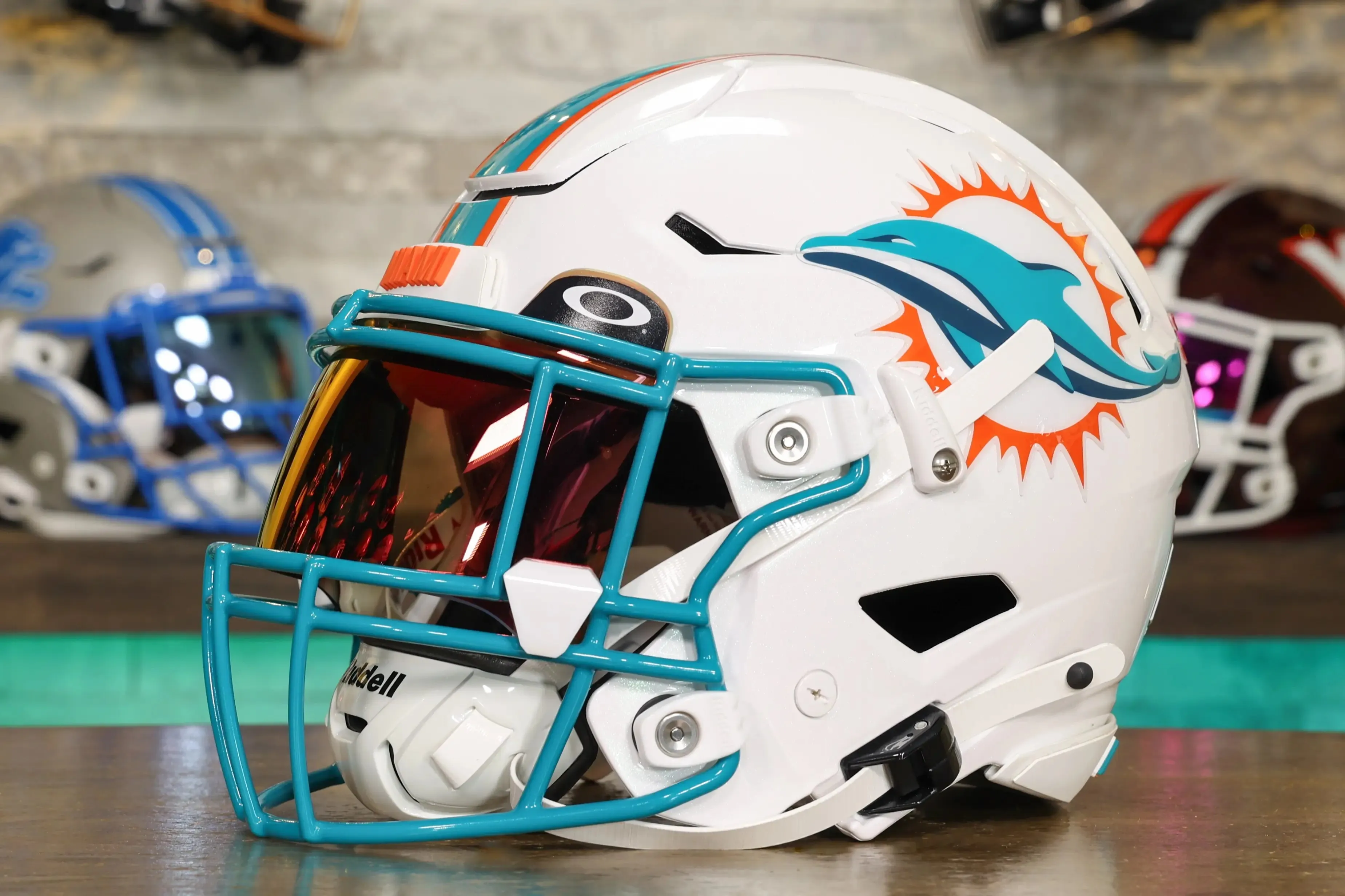 Miami Dolphins Riddell SpeedFlex Helmet - GG Edition
