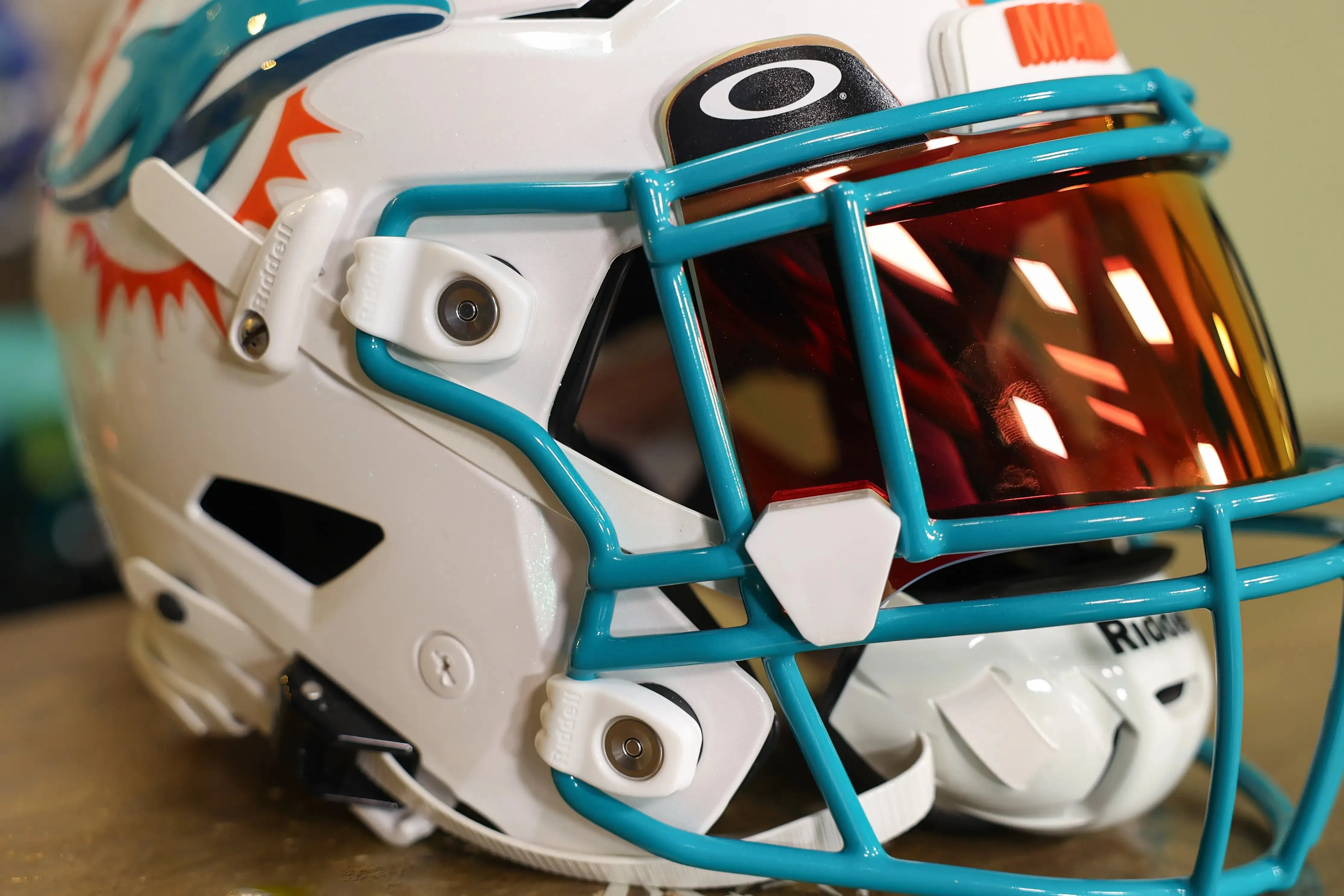 Miami Dolphins Riddell SpeedFlex Helmet - GG Edition
