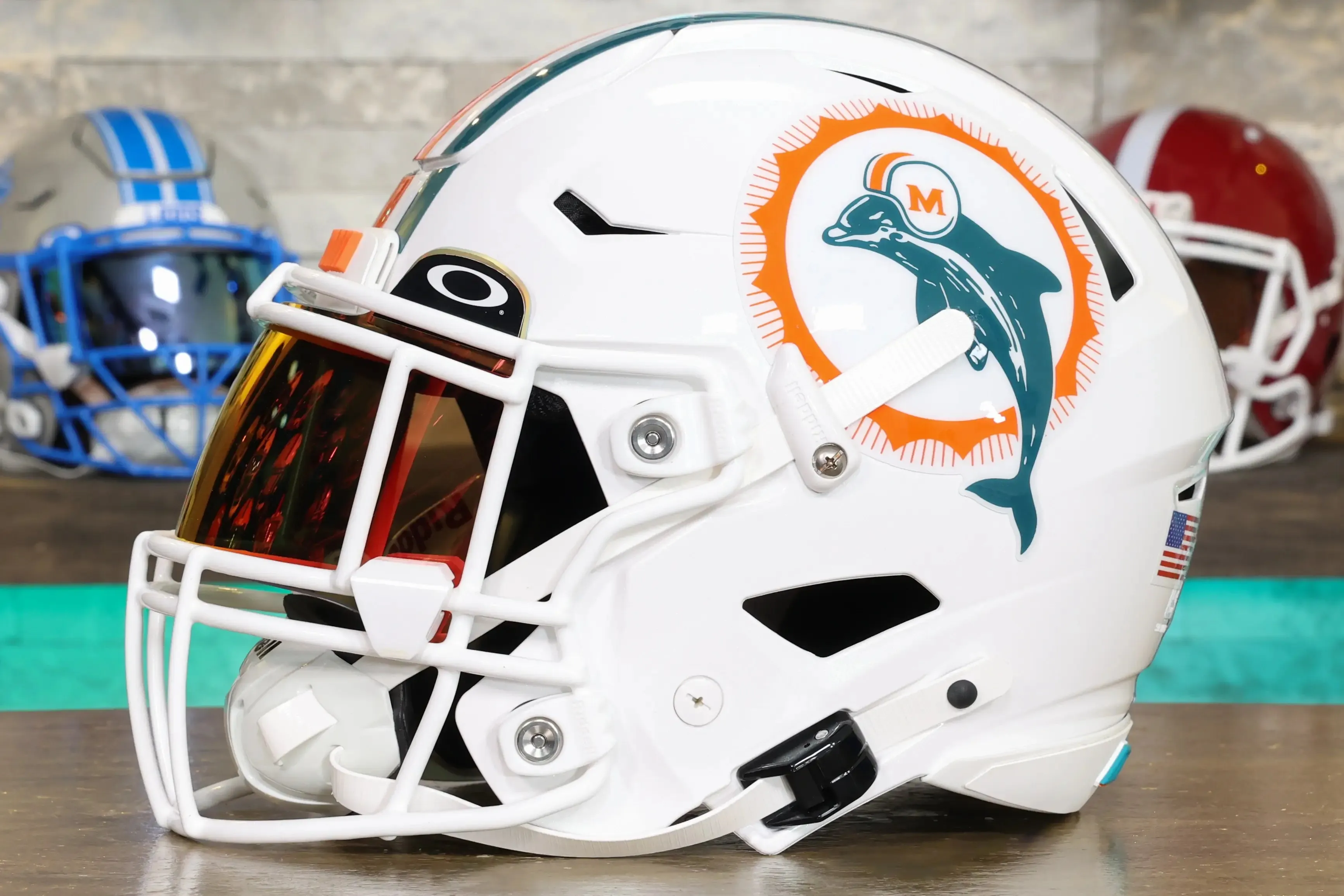 Miami Dolphins Riddell SpeedFlex Helmet - Throwback - GG Edition 02394