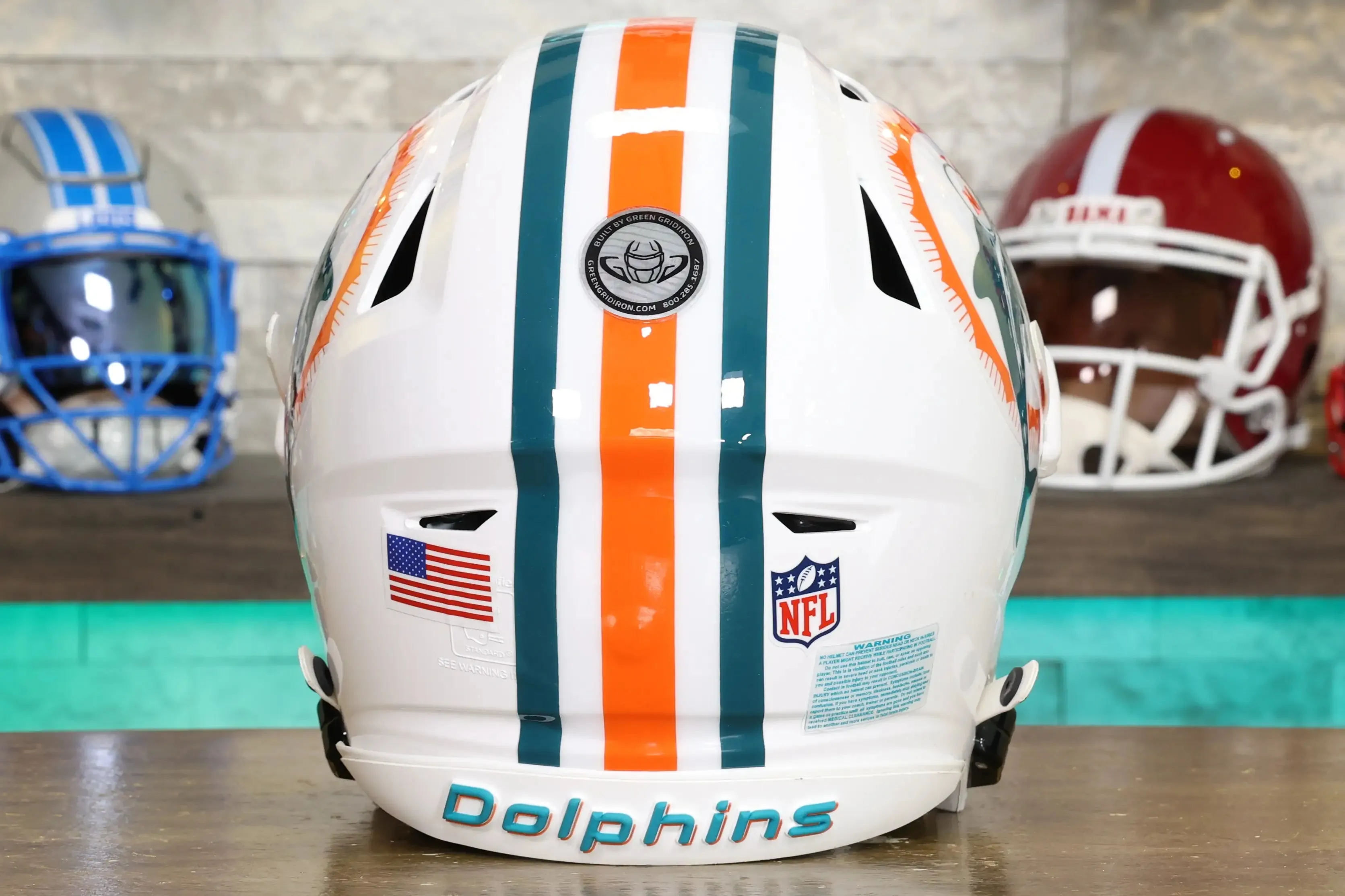 Miami Dolphins Riddell SpeedFlex Helmet - Throwback - GG Edition 02394