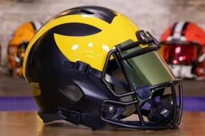 Michigan Wolverines Riddell Speed Display Helmet - GG Edition 00382