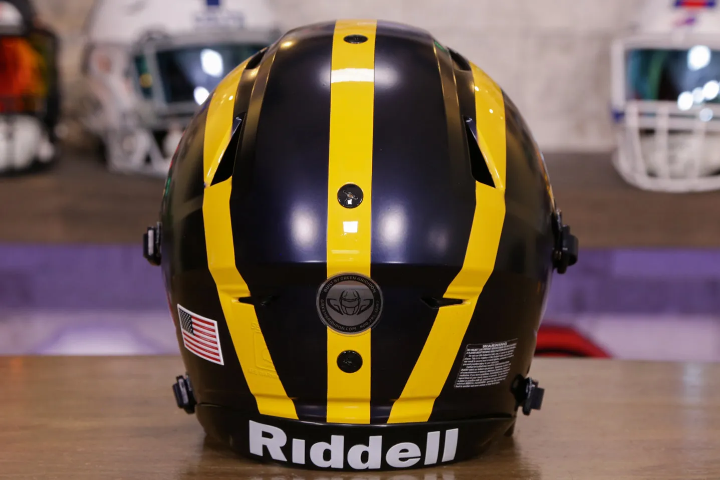 Michigan Wolverines Riddell SpeedFlex Helmet - GG Edition 00172