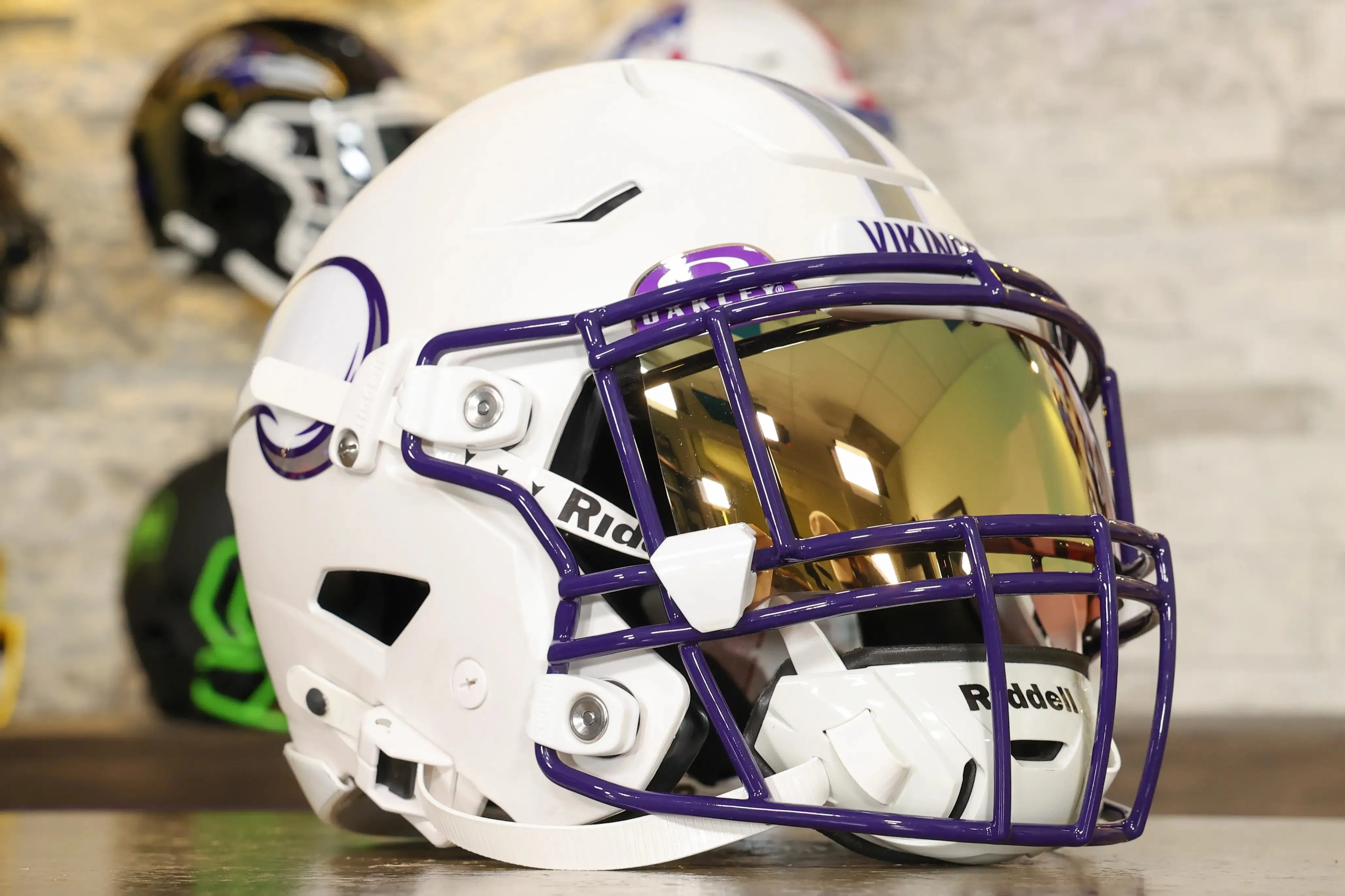 Minnesota Vikings Alternate Riddell SpeedFlex Helmet - GG Edition 01099