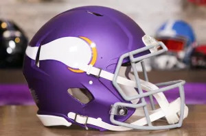 Minnesota Vikings Riddell Speed Authentic Helmet - Tribute Alternate