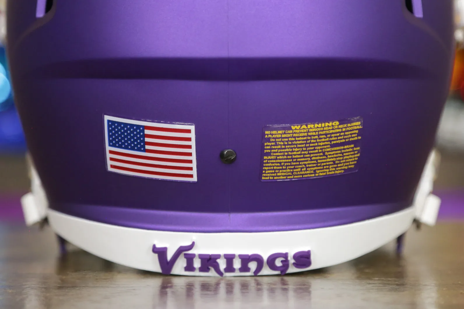 Minnesota Vikings Riddell Speed Display Helmet - GG Edition 00772