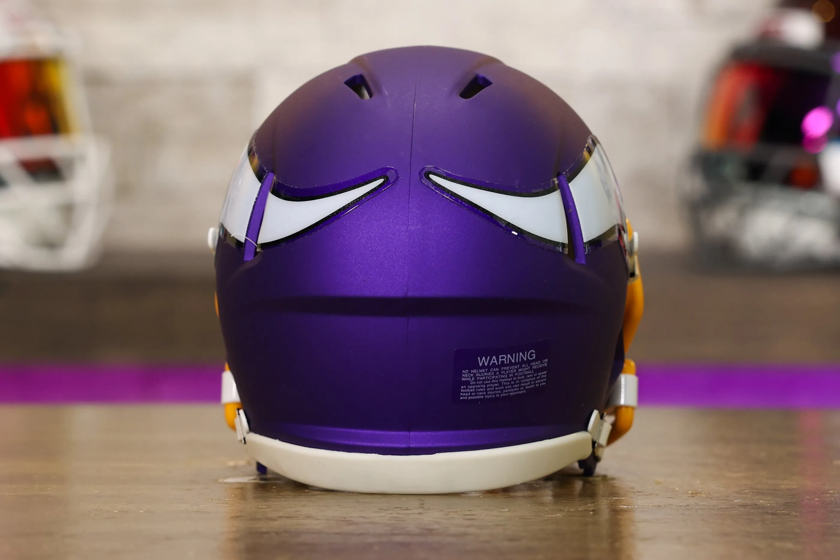 Minnesota Vikings Riddell Speed Mini Helmet - GG Edition